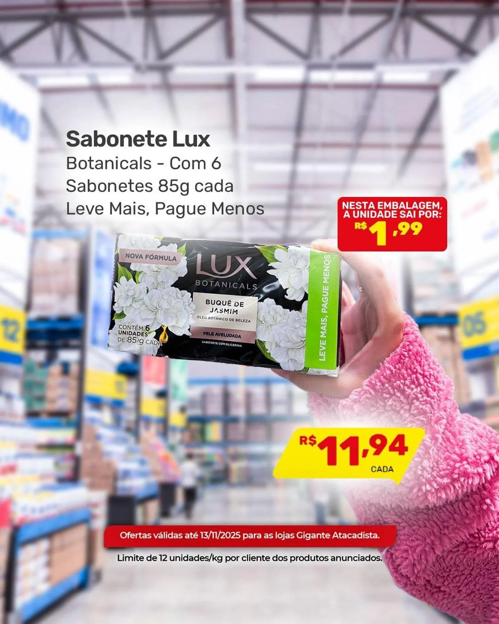 Encarte de Encarte Gigante Atacadista 11 de novembro até 13 de novembro 2025 - Pagina 1