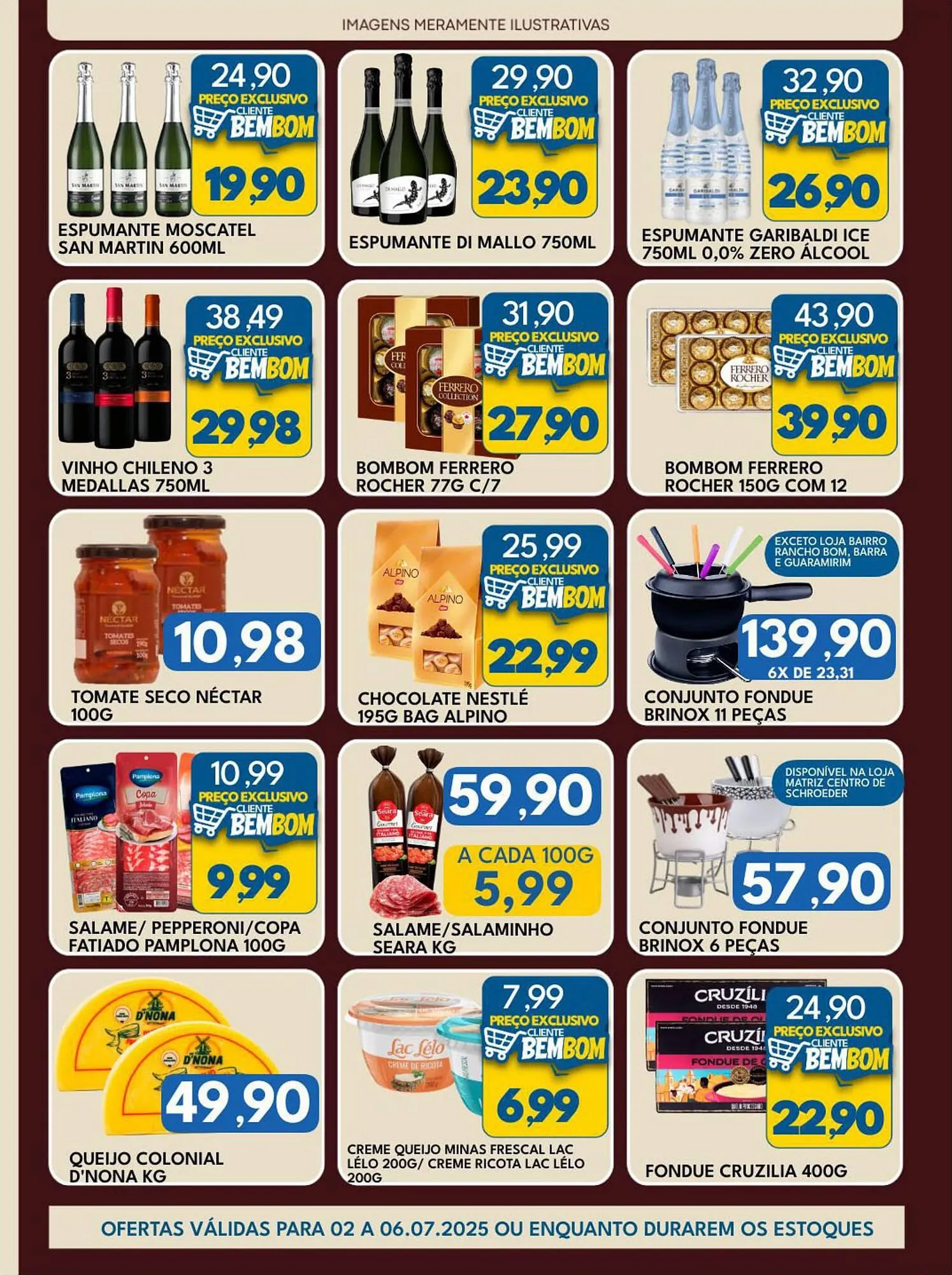 Encarte de Catálogo Rancho Bom Supermercados 3 de julho até 6 de julho 2025 - Pagina 2