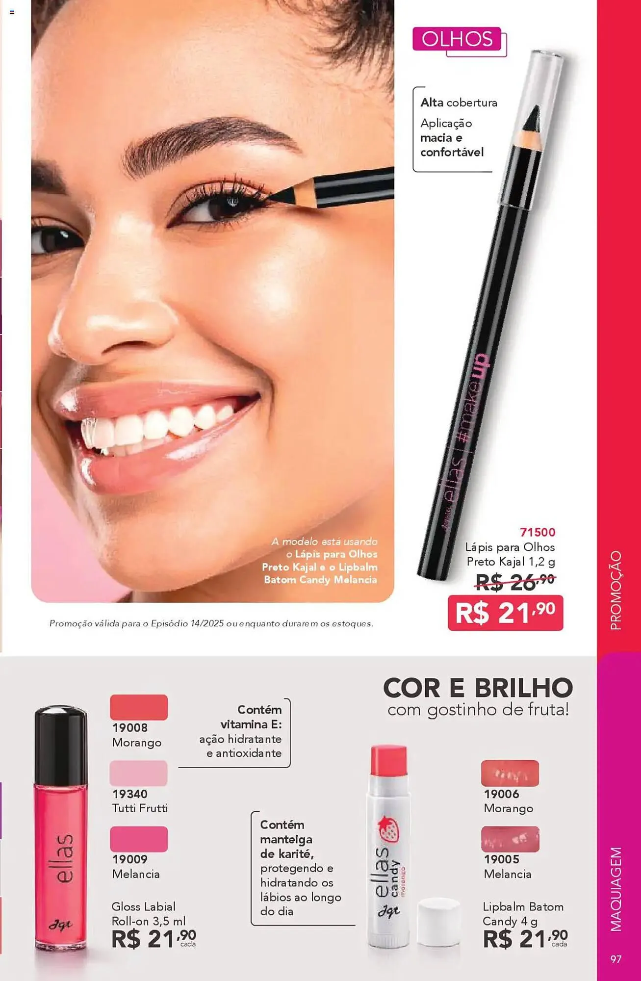 Encarte de Catálogo Jequiti 3 de outubro até 30 de outubro 2025 - Pagina 97