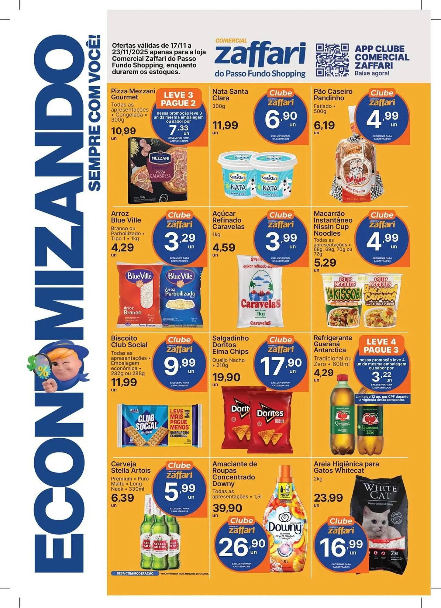 Encarte de Encarte Comercial Zaffari 17 de novembro até 23 de novembro 2025 - Pagina 1