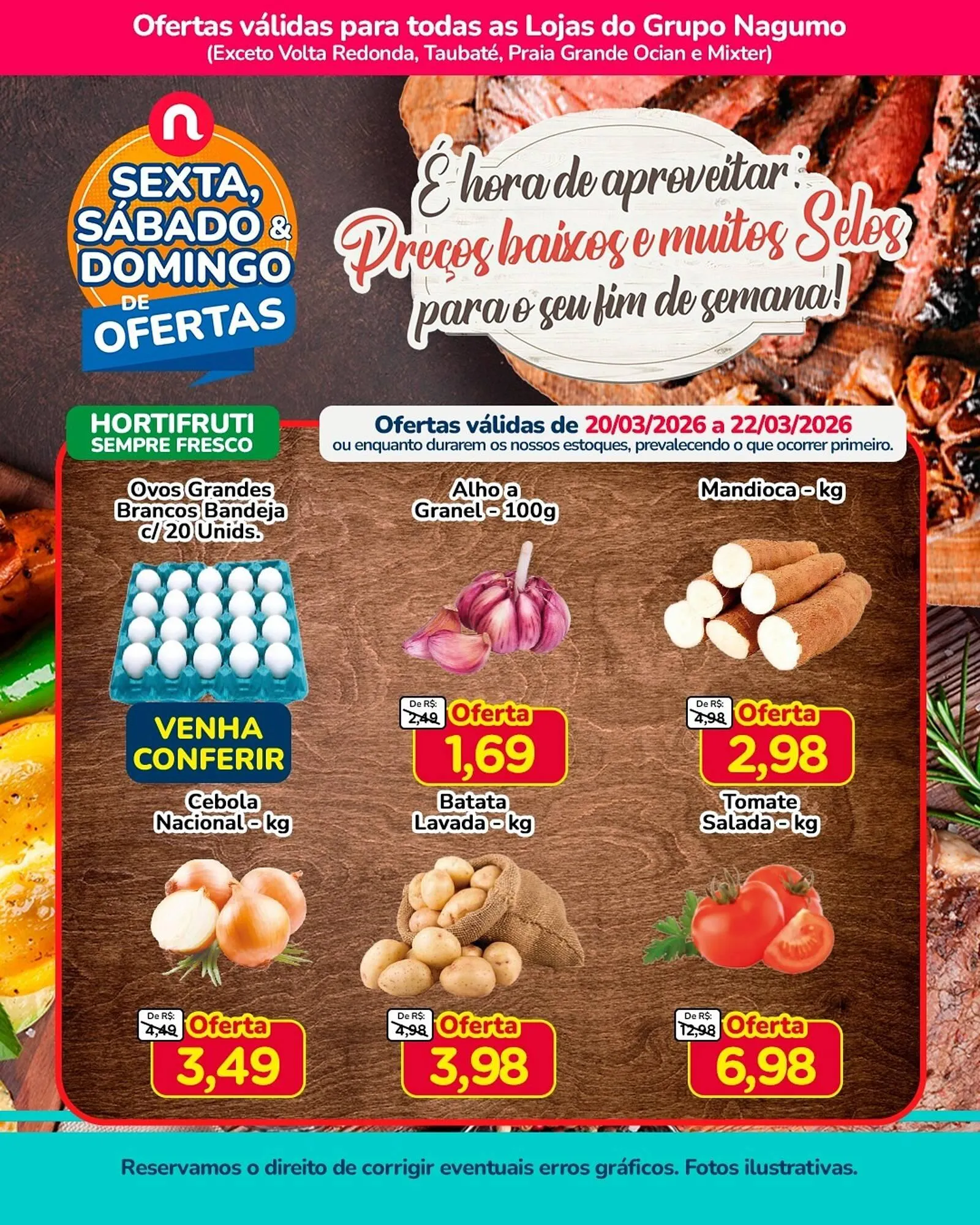 Encarte de Folheto Nagumo 20 de março até 22 de março 2026 - Pagina 1
