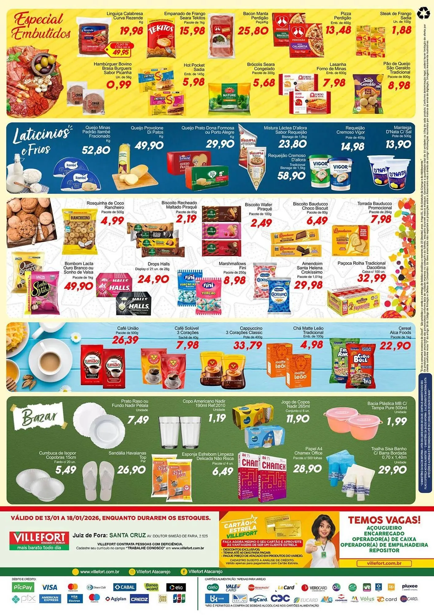 Encarte de Catálogo Villefort Atacadista 13 de janeiro até 18 de janeiro 2026 - Pagina 2