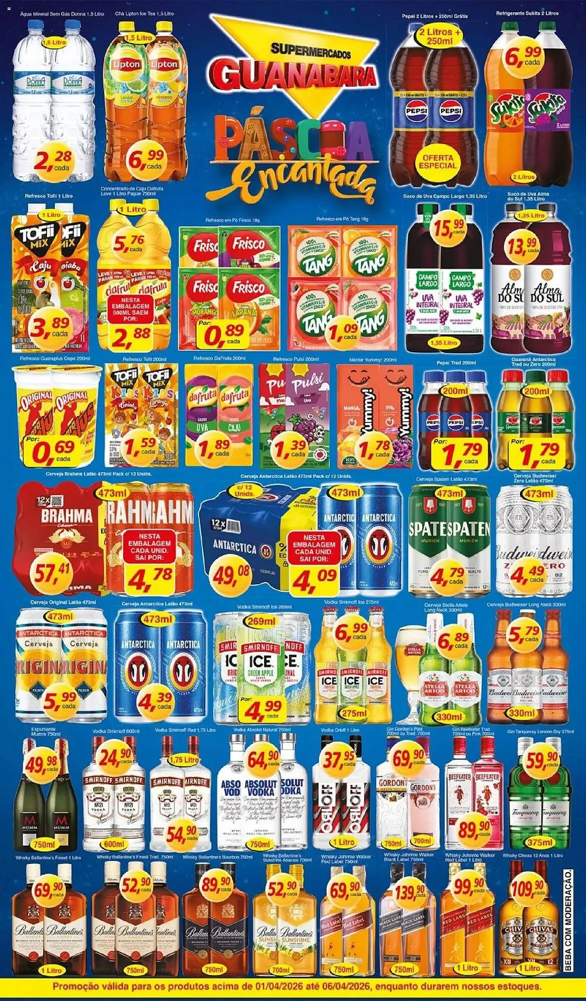 Encarte de Encarte Supermercados Guanabara 1 de abril até 6 de abril 2026 - Pagina 4