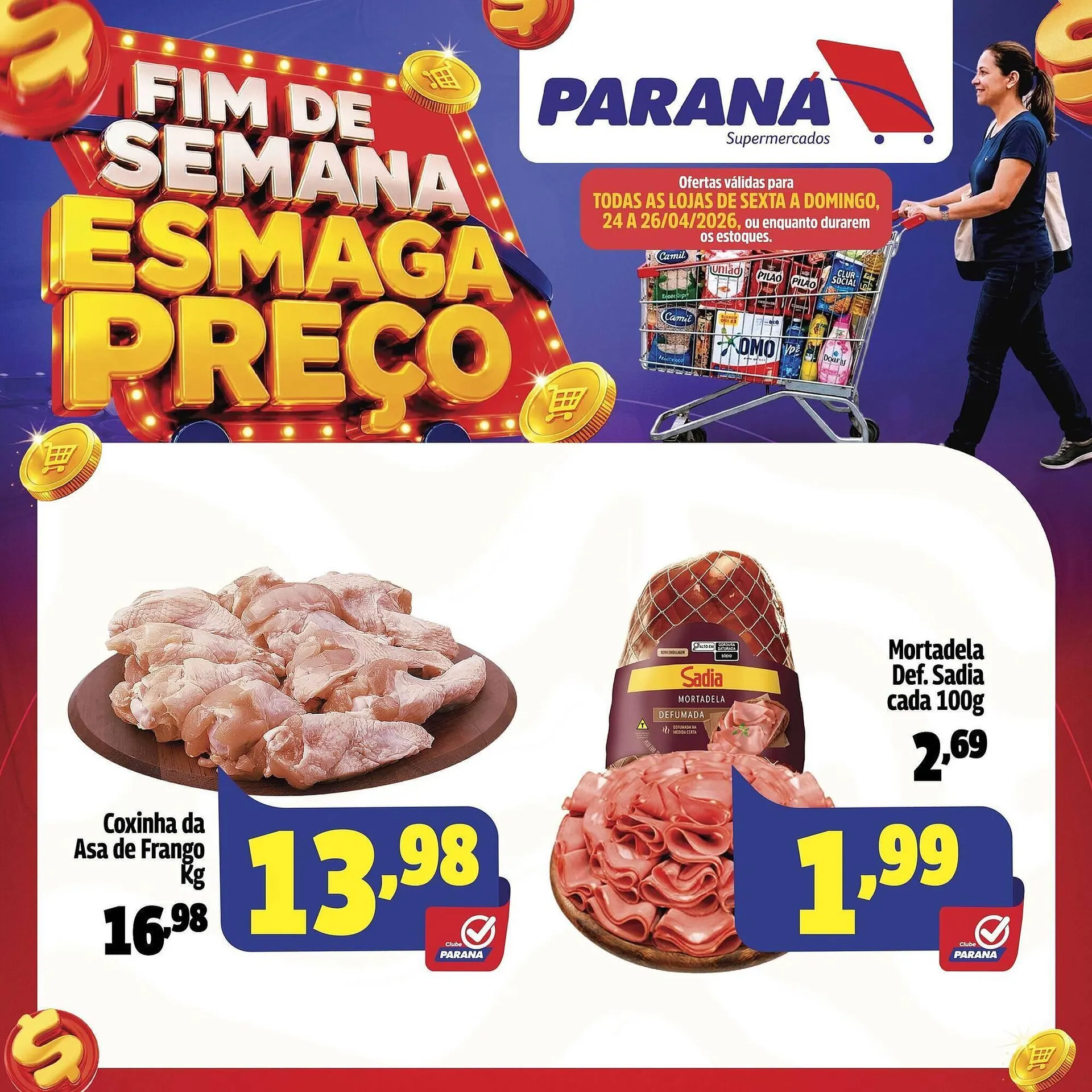 Encarte de Folheto Supermercado Paraná 24 de abril até 26 de abril 2026 - Pagina 4