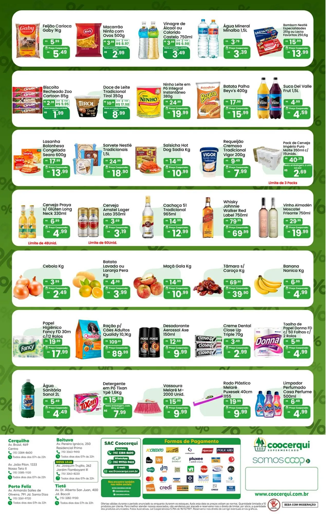 Encarte de Tabloide Coocerqui 16 de janeiro até 19 de janeiro 2026 - Pagina 2
