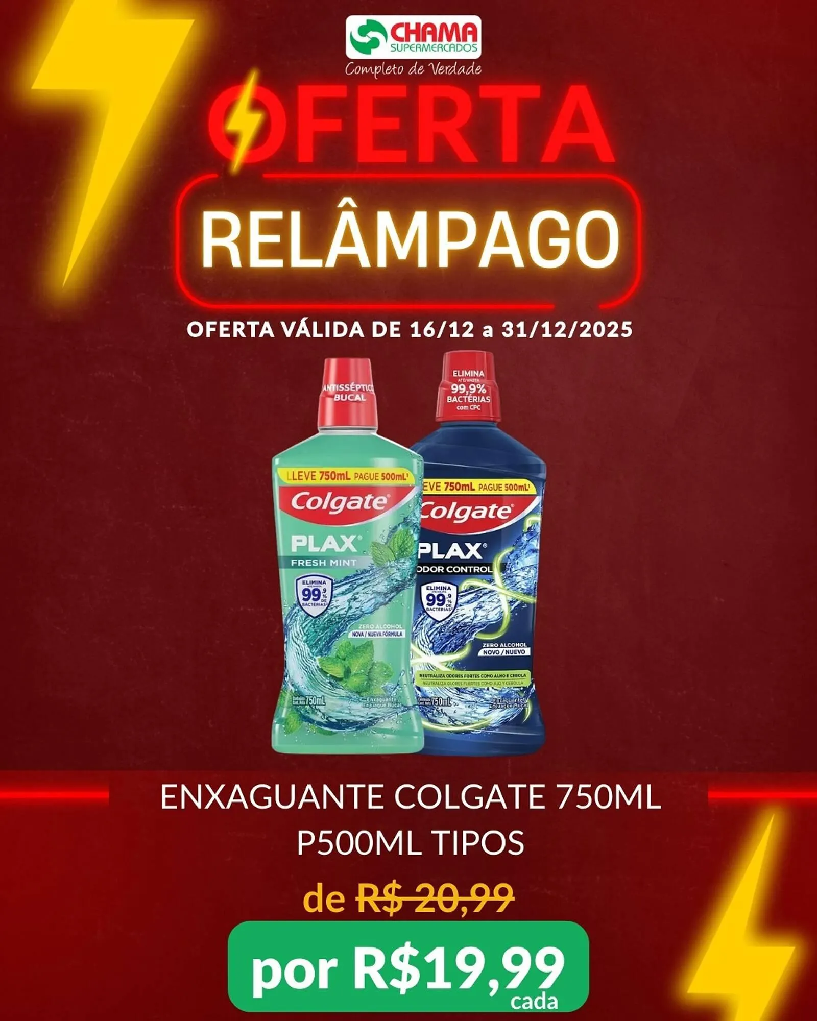 Encarte de Catálogo Chama Supermercados 17 de dezembro até 31 de dezembro 2025 - Pagina 3