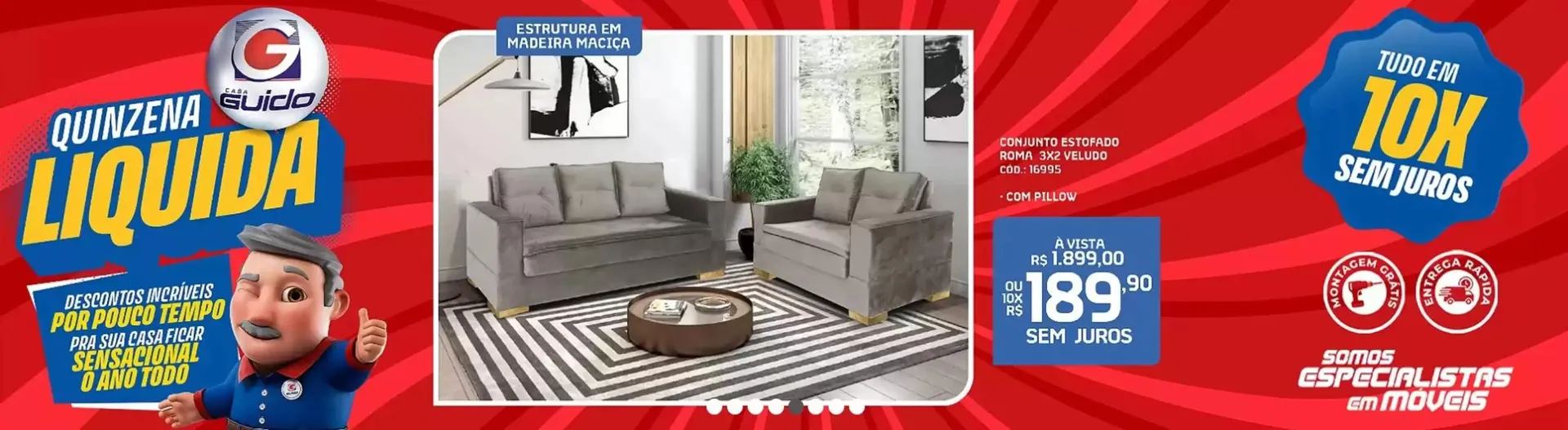 Encarte de Lojas Guido promociones ! 4 de abril até 17 de abril 2025 - Pagina 4