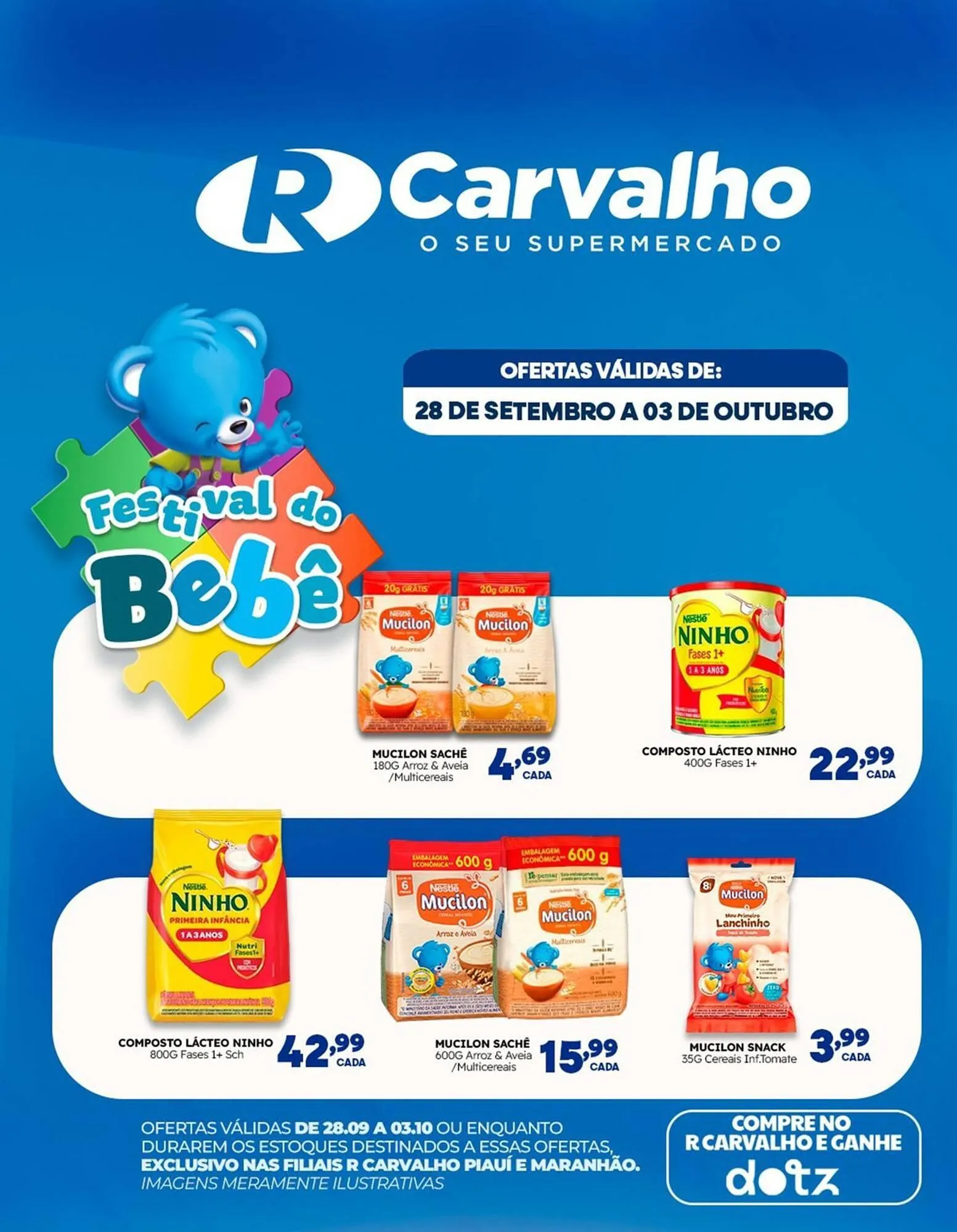 Encarte de Catálogo Carvalho Supermercado 1 de outubro até 8 de outubro 2025 - Pagina 2