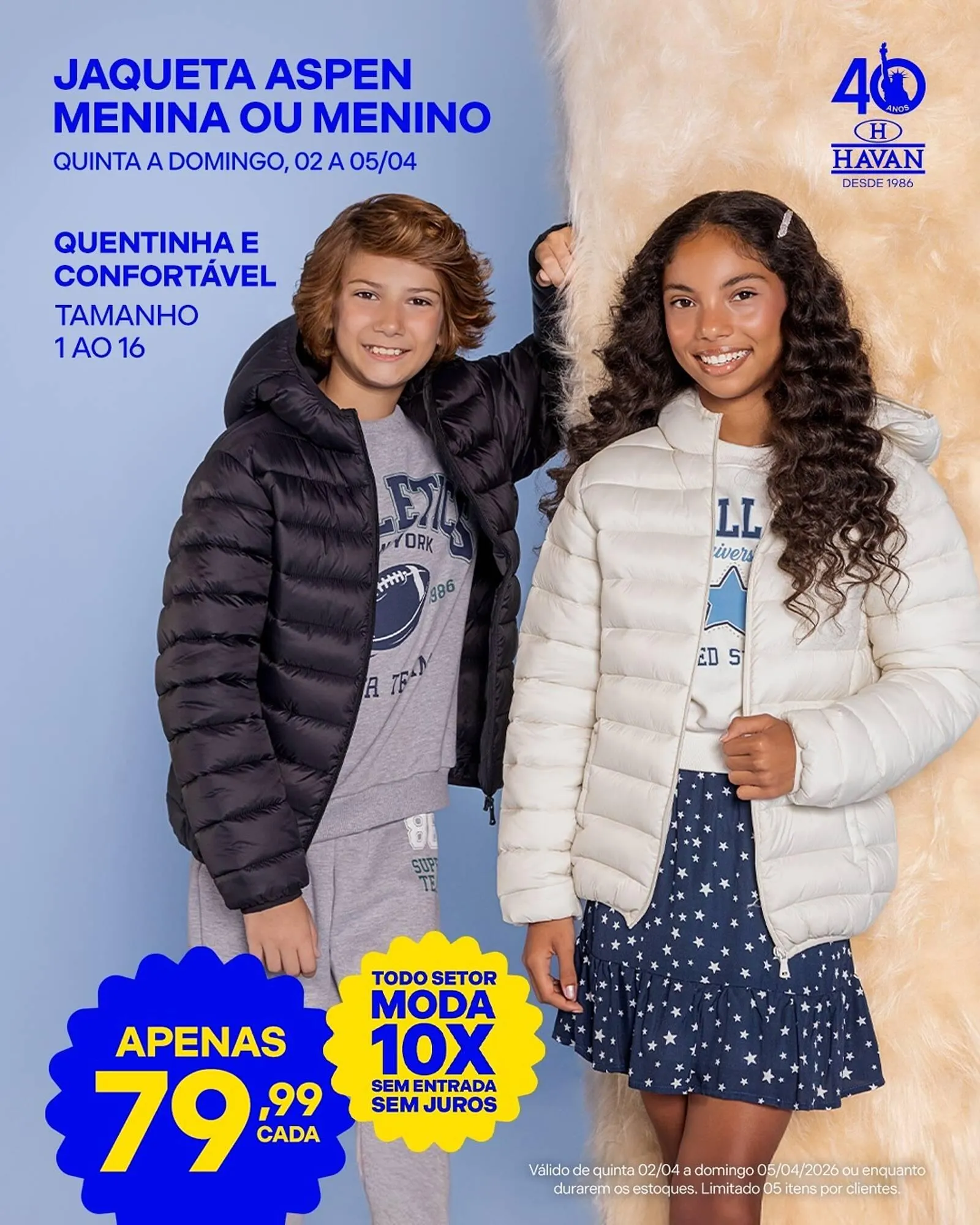 Encarte de Catálogo Lojas Havan 2 de abril até 5 de abril 2026 - Pagina 1