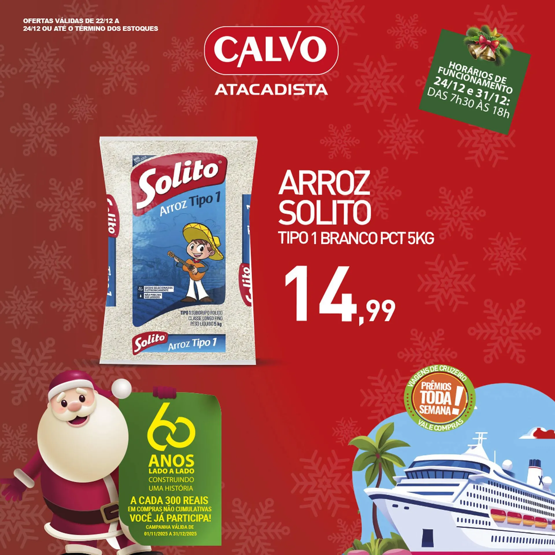 Encarte de Folheto Calvo Atacadista 22 de dezembro até 24 de dezembro 2025 - Pagina 4