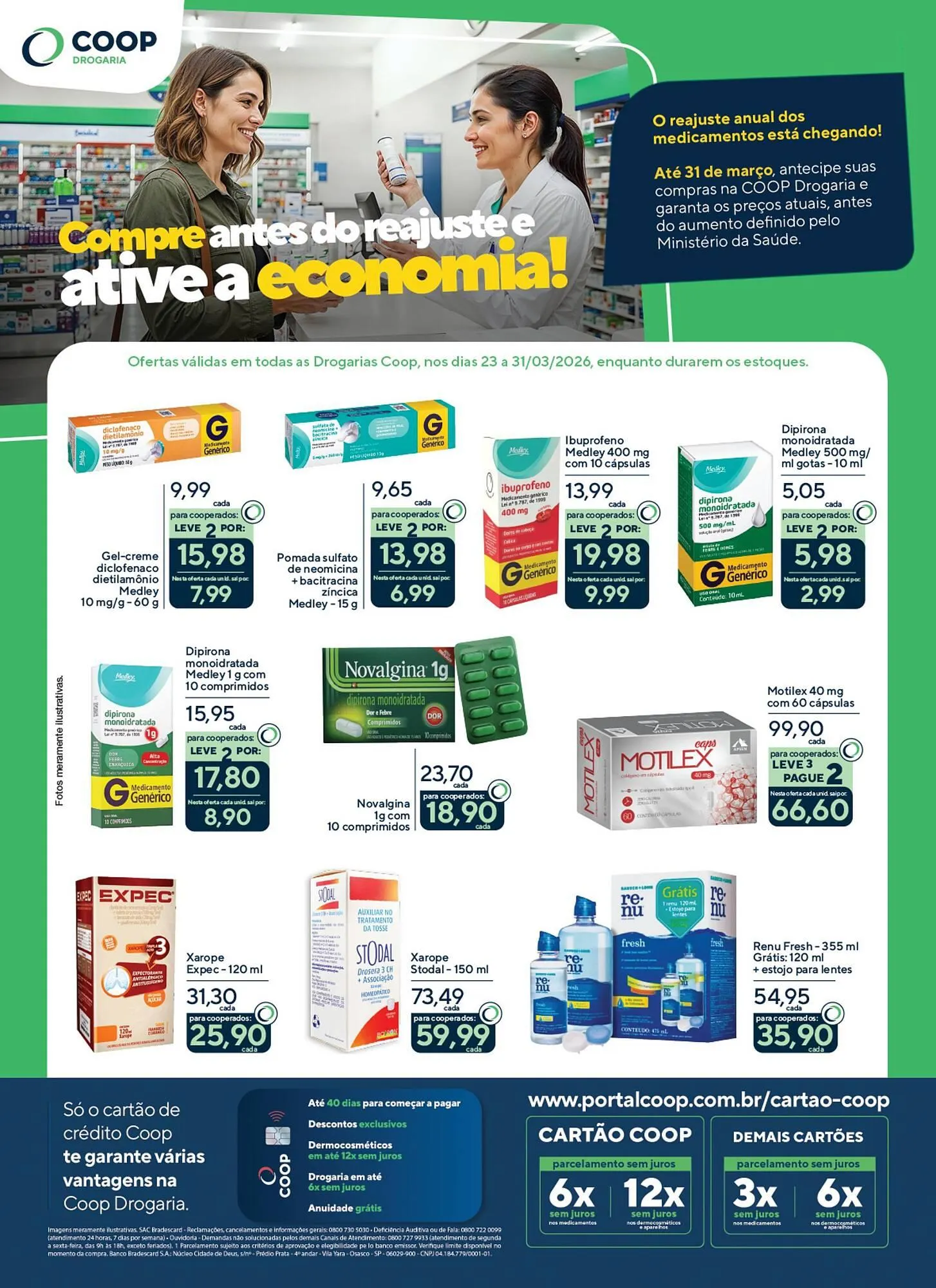 Encarte de Folheto Coop 23 de março até 31 de março 2026 - Pagina 1