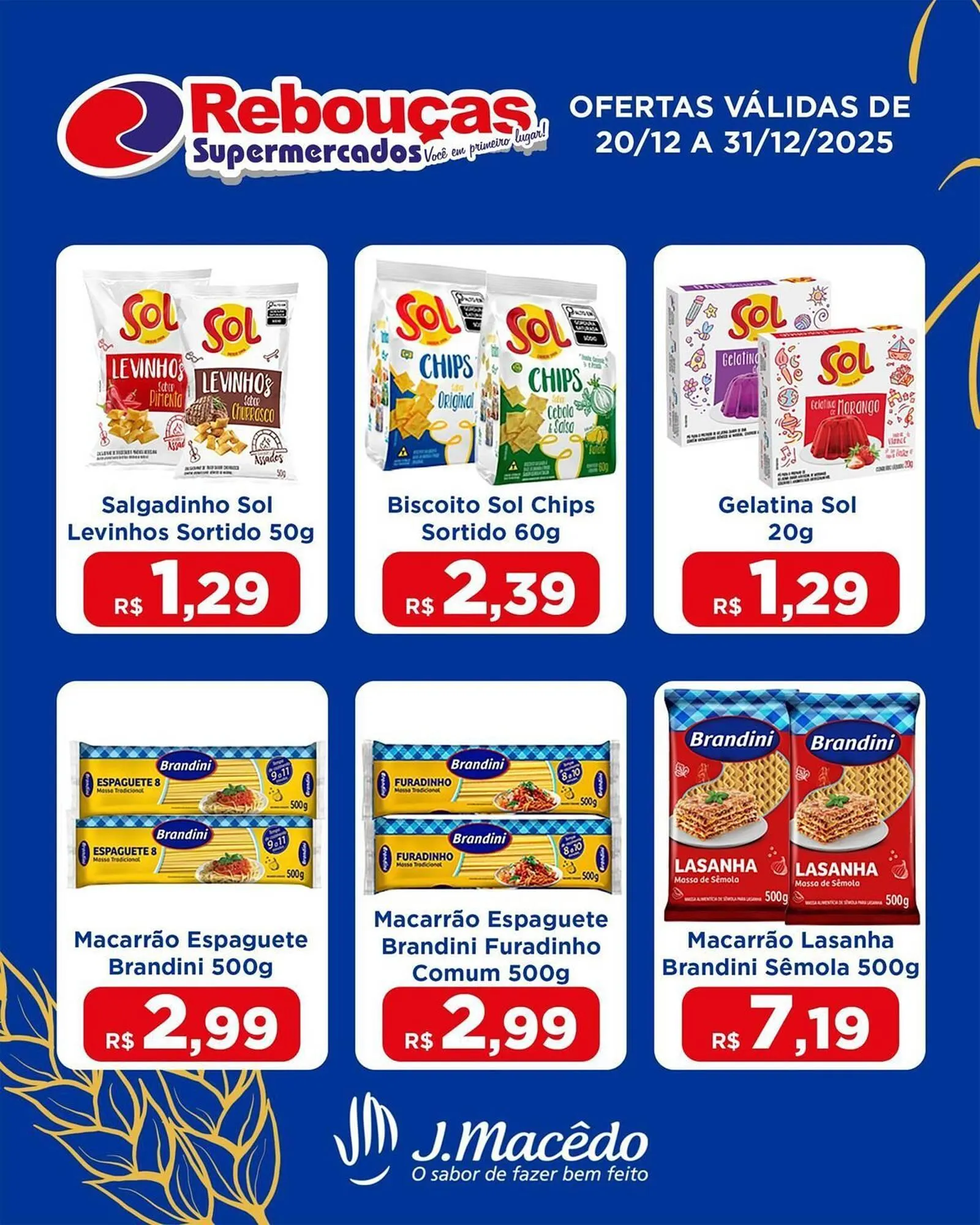 Encarte de Catálogo Rebouças Supermercados 20 de dezembro até 31 de dezembro 2025 - Pagina 1