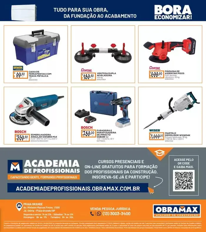 Encarte de Encarte Obramax 20 de fevereiro até 16 de março 2025 - Pagina 5