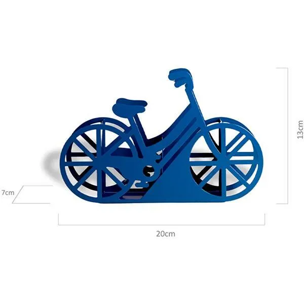 Porta lápis de aço, Duplo, Bicicleta Azul, 10273018, Geguton - PT 1 UN