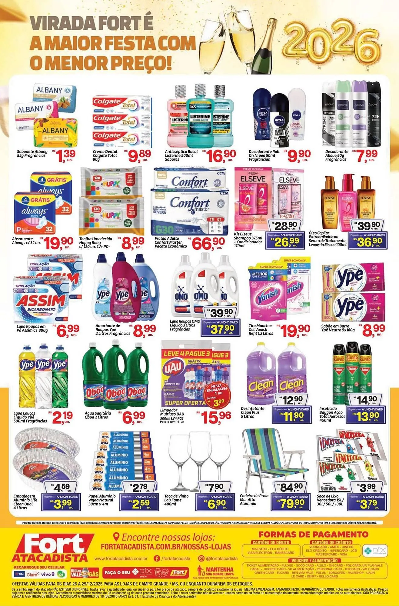 Encarte de Tabloide Fort Atacadista 26 de dezembro até 29 de dezembro 2025 - Pagina 4