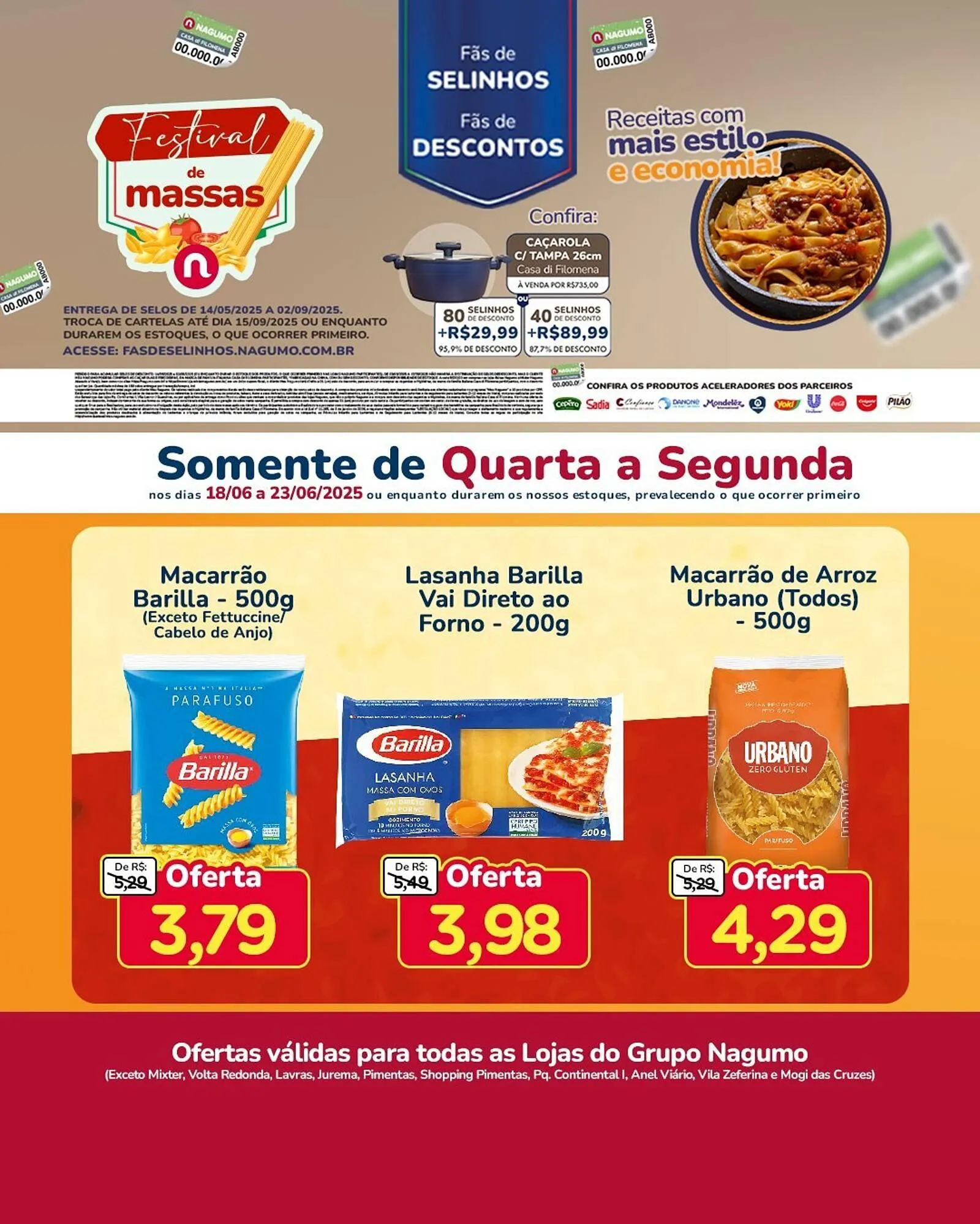 Encarte de Catálogo Nagumo 18 de junho até 23 de junho 2025 - Pagina 1