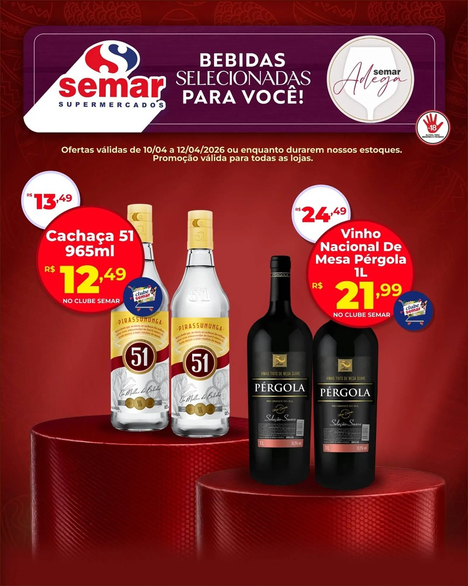 Encarte de Folheto Semar Supermercado 10 de abril até 12 de abril 2026 - Pagina 3