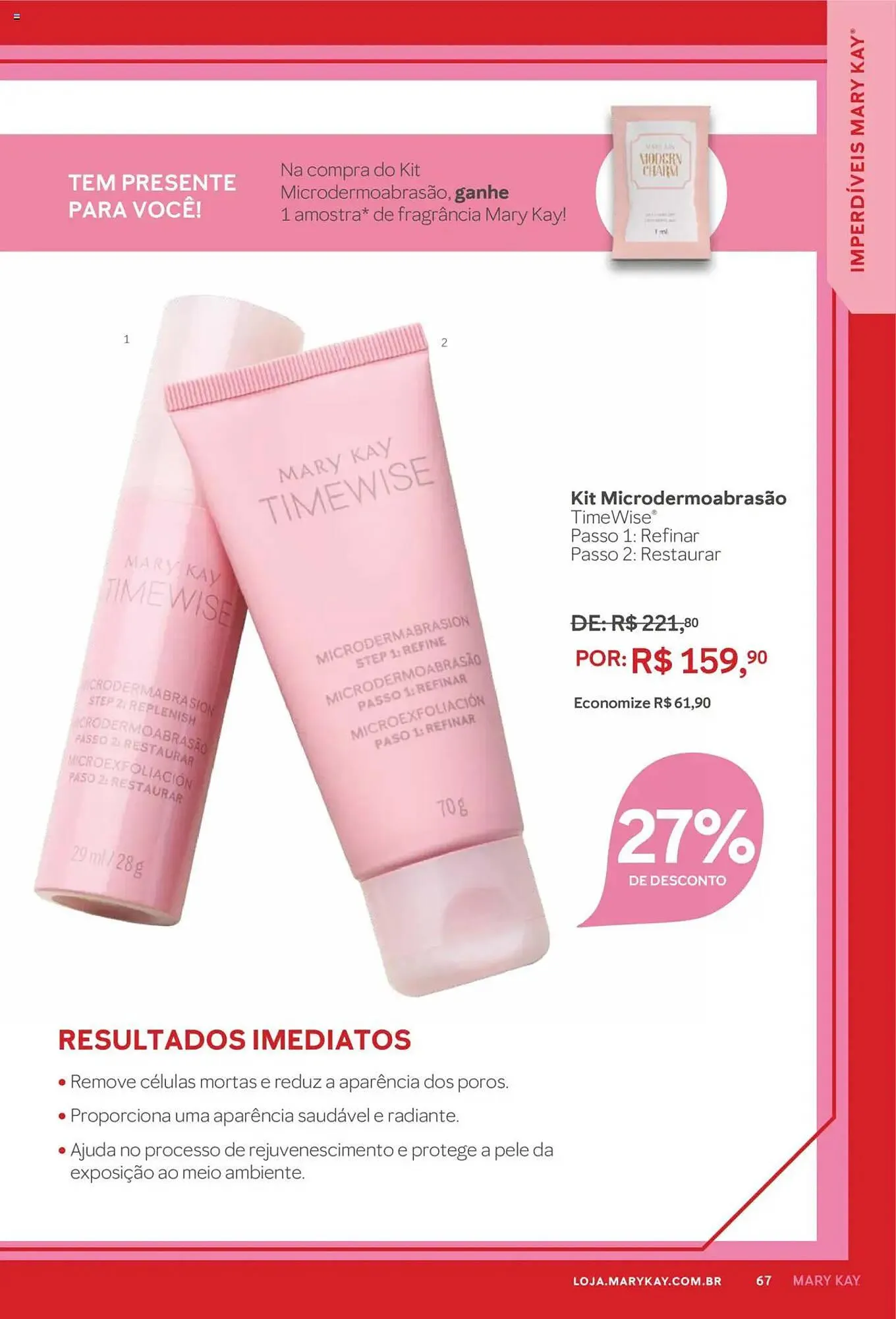 Encarte de Revista Mary Kay 1 de outubro até 1 de novembro 2025 - Pagina 67