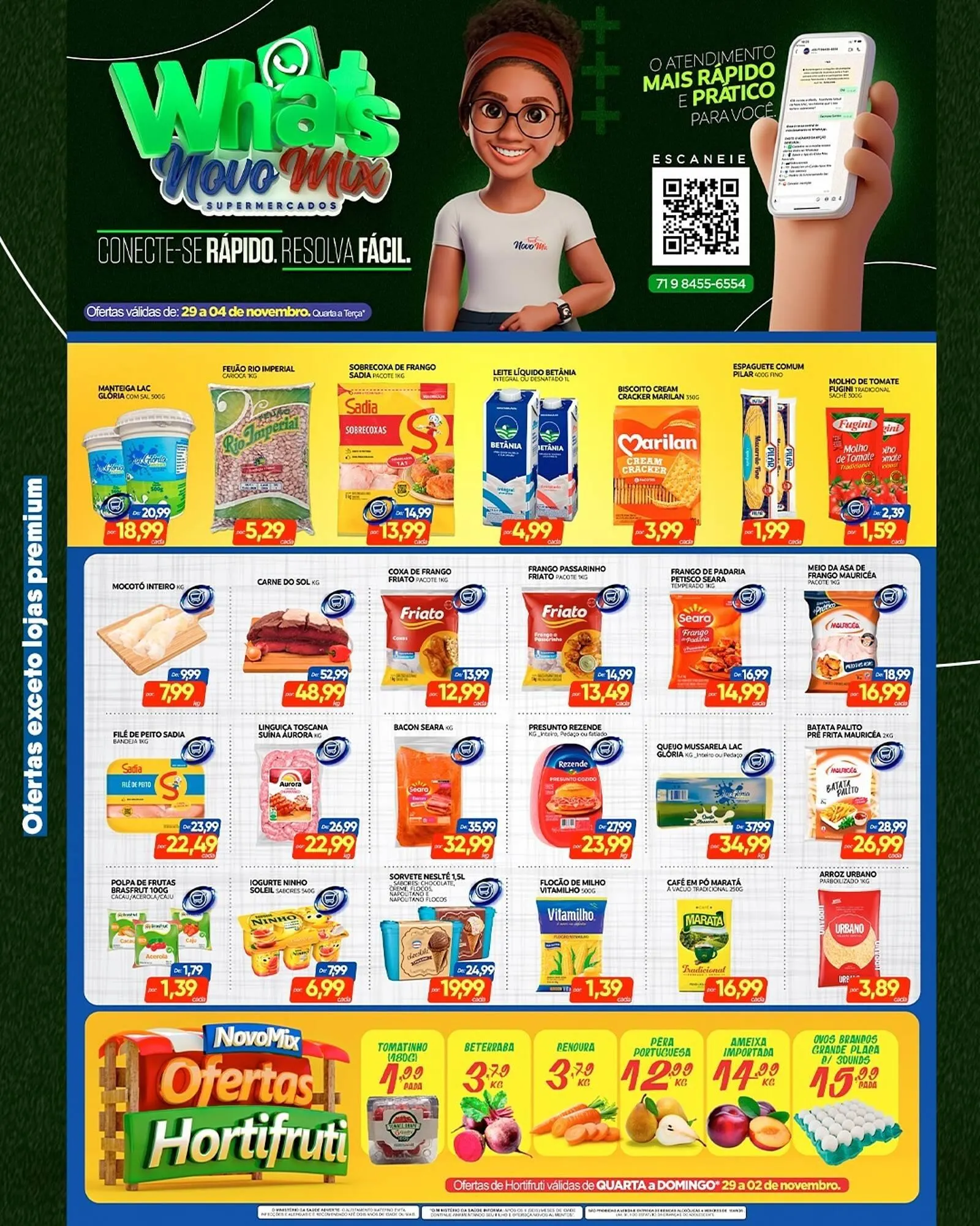 Encarte de Encarte Novo Mix 29 de outubro até 4 de novembro 2025 - Pagina 2