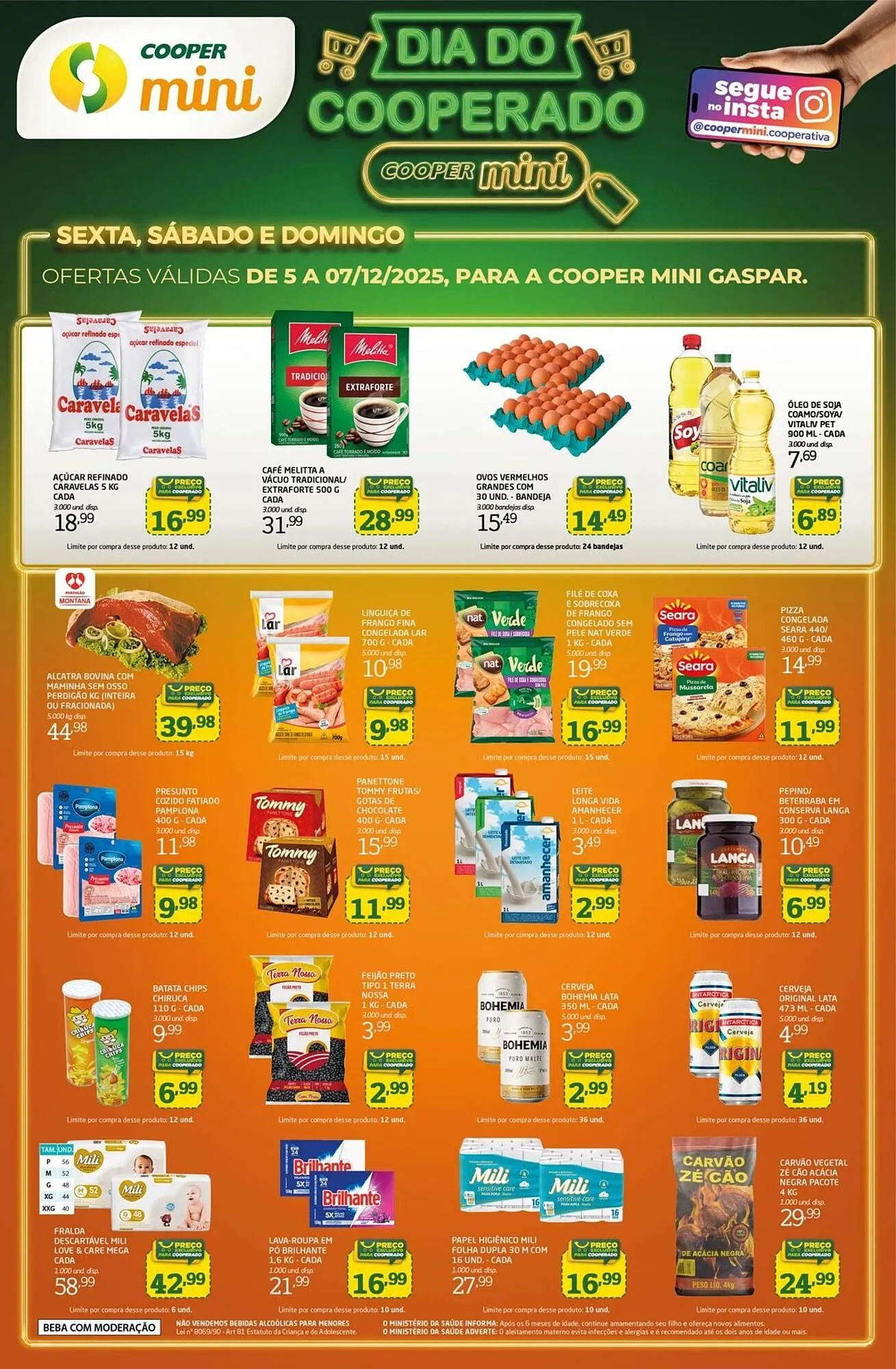 Encarte de Tabloide Cooper 5 de dezembro até 7 de dezembro 2025 - Pagina 1