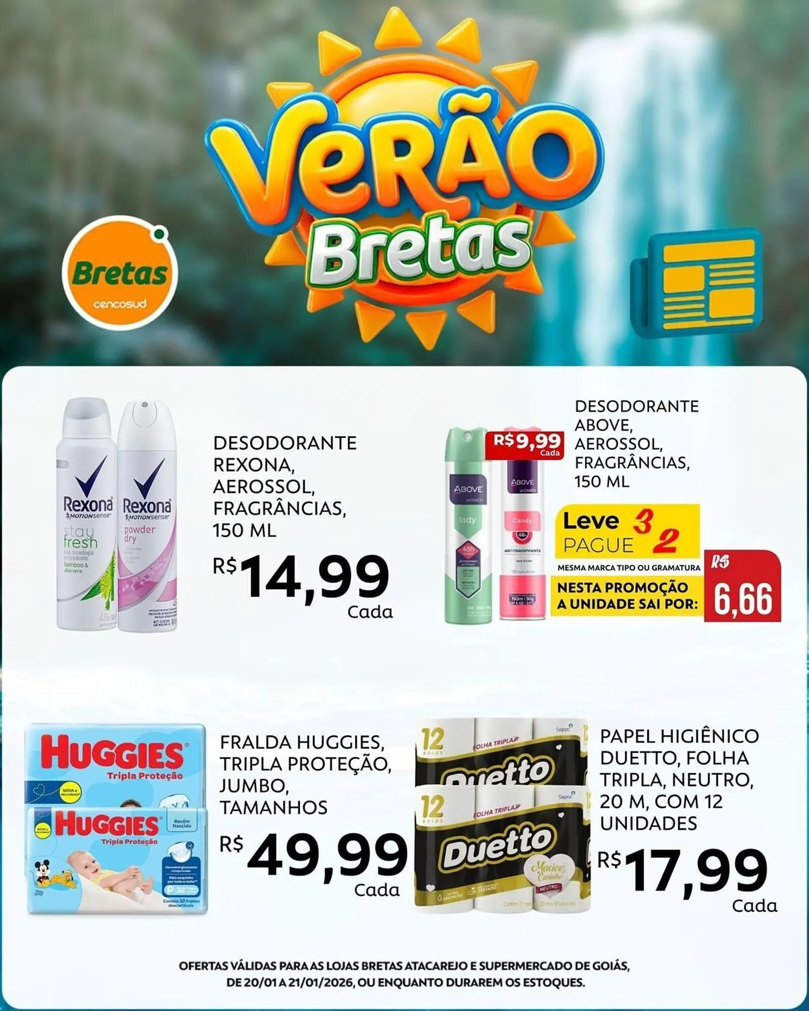 Encarte de Catálogo Supermercados Bretas 20 de janeiro até 21 de janeiro 2026 - Pagina 3