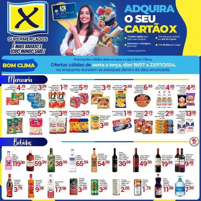 Encarte de Encarte X Supermercados 19 de julho até 23 de julho 2024 - Pagina 7
