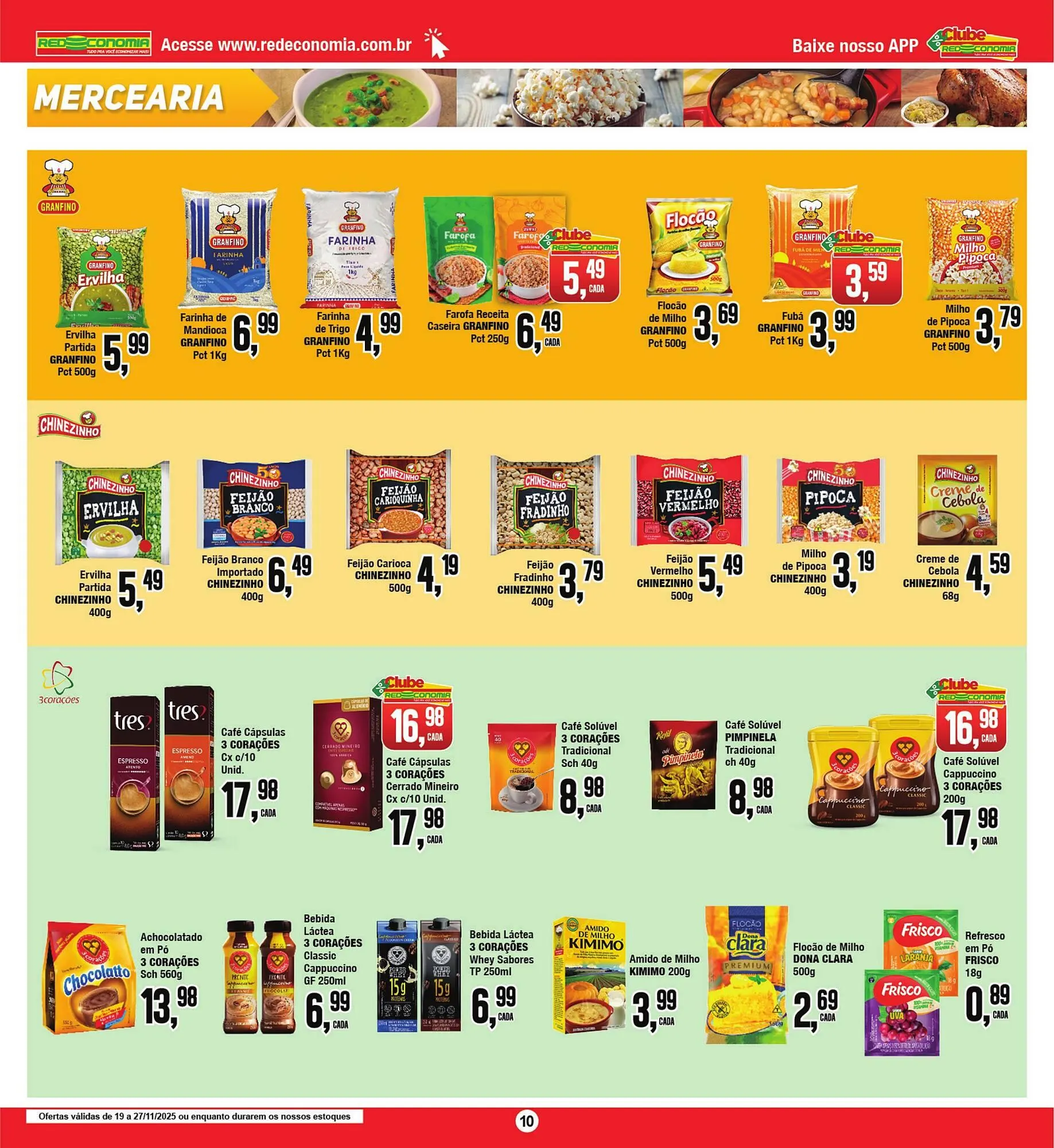 Encarte de Encarte Rede Economia 19 de novembro até 27 de novembro 2025 - Pagina 10