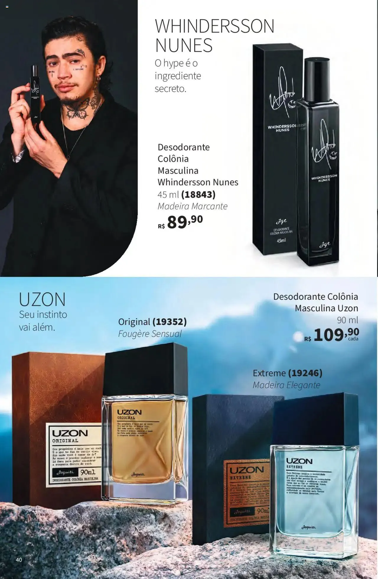 Encarte de Jequiti - Revista 06/2025 21 de abril até 16 de maio 2025 - Pagina 40