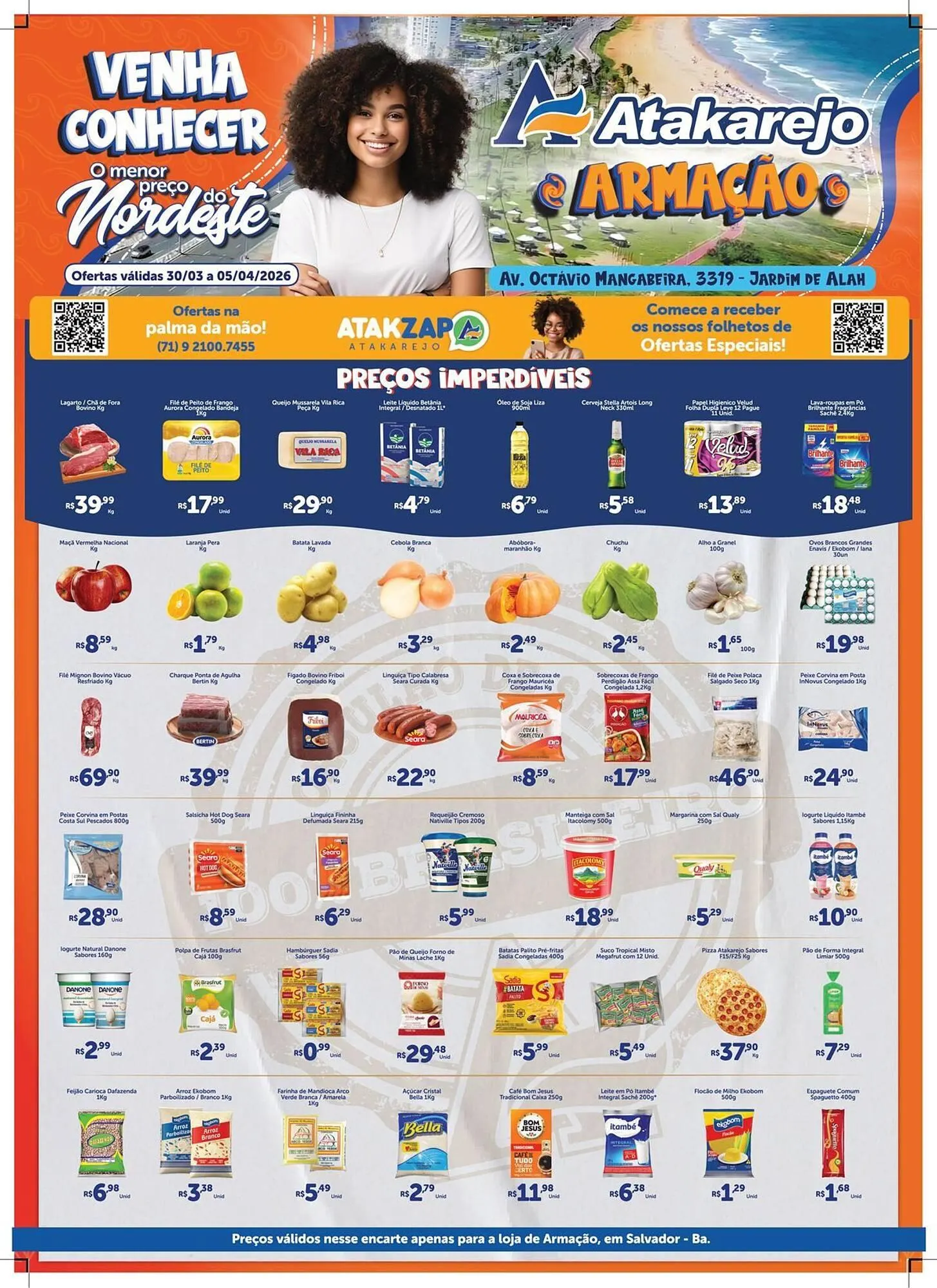 Encarte de Encarte Atakarejo 30 de março até 5 de abril 2026 - Pagina 1