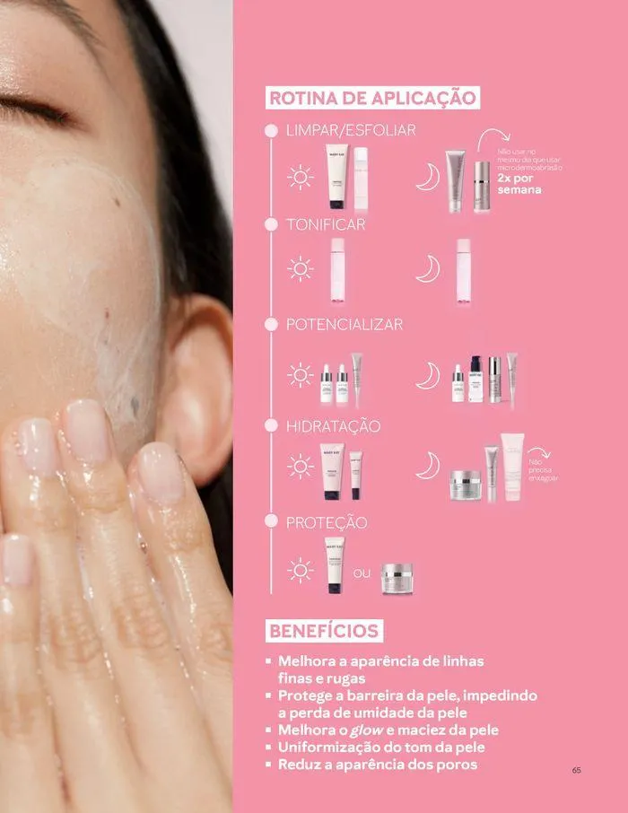 Encarte de Cartilha Cuidados Faciais 2 de setembro até 30 de setembro 2024 - Pagina 65