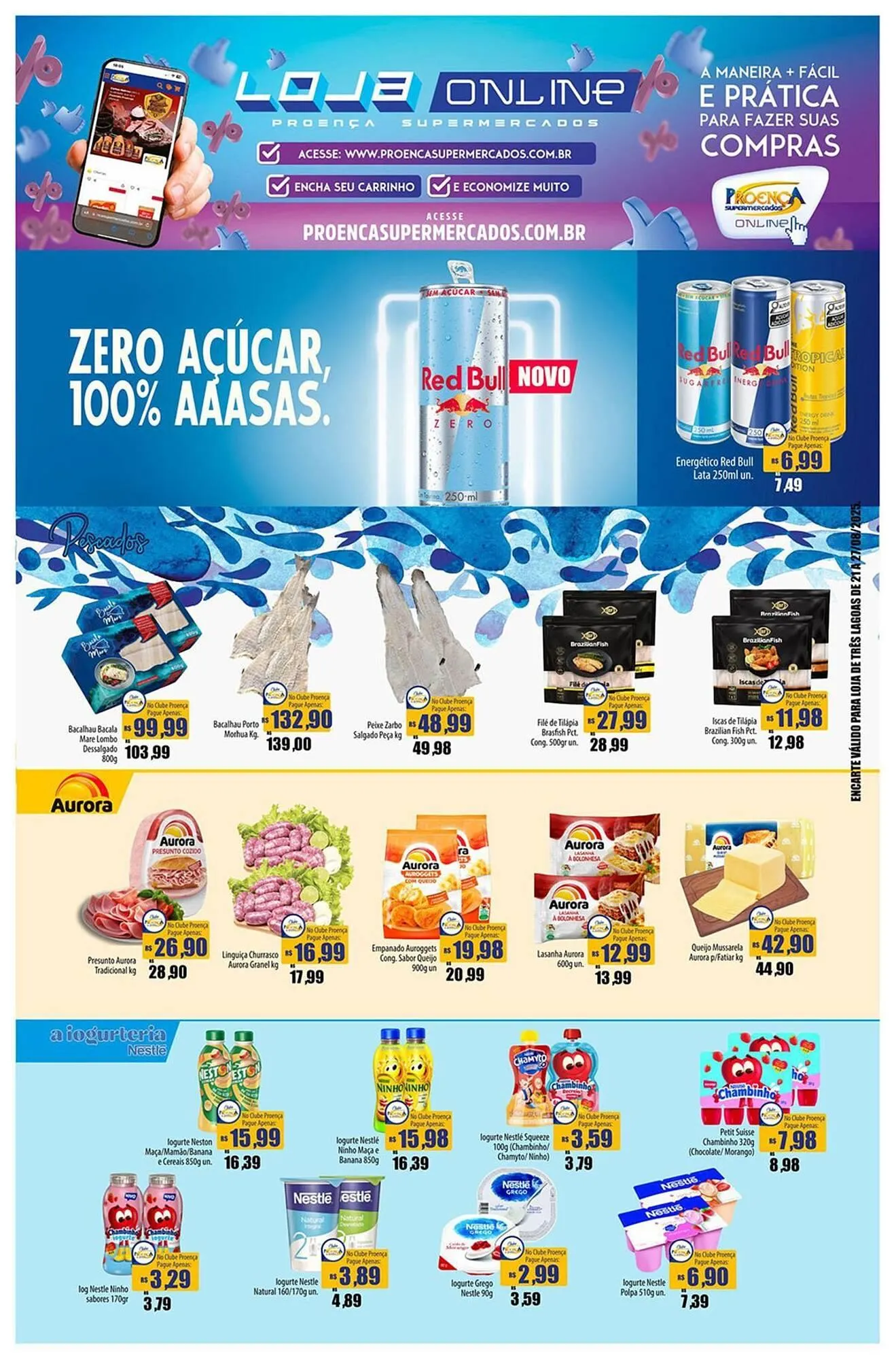 Encarte de Catálogo Proença Supermercados 21 de agosto até 27 de agosto 2025 - Pagina 2