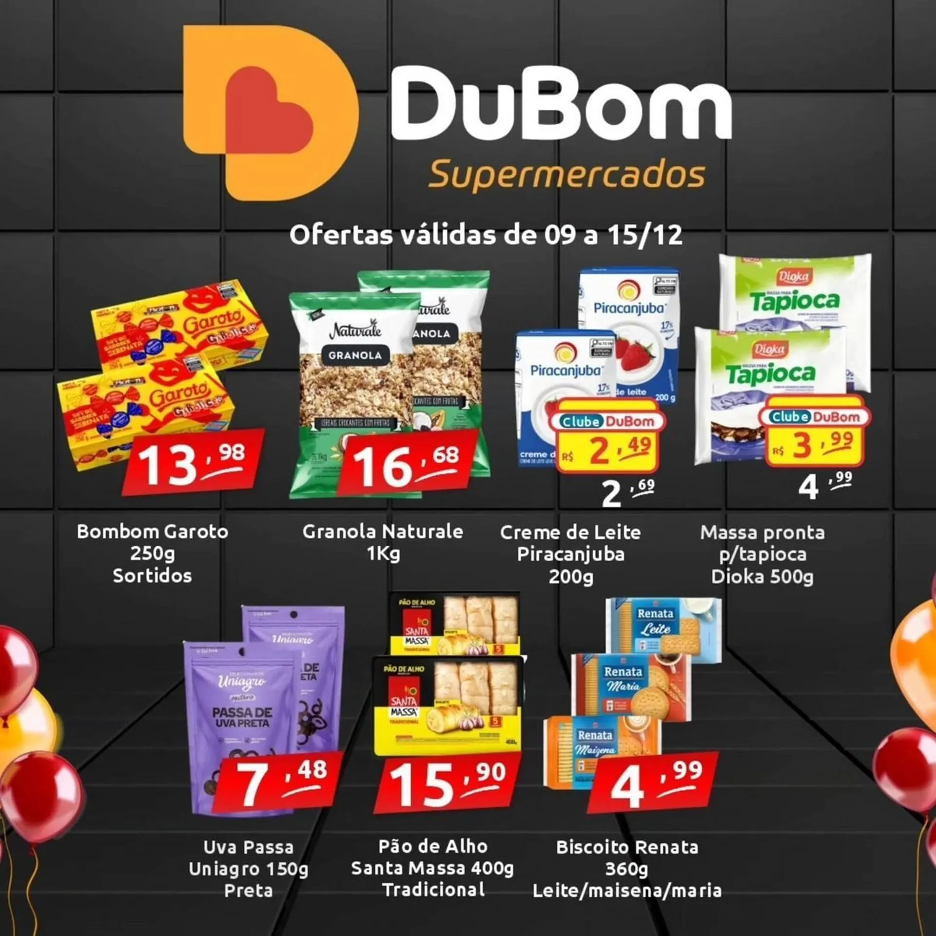 Encarte de Catálogo Dubom Supermercados 9 de dezembro até 15 de dezembro 2026 - Pagina 3
