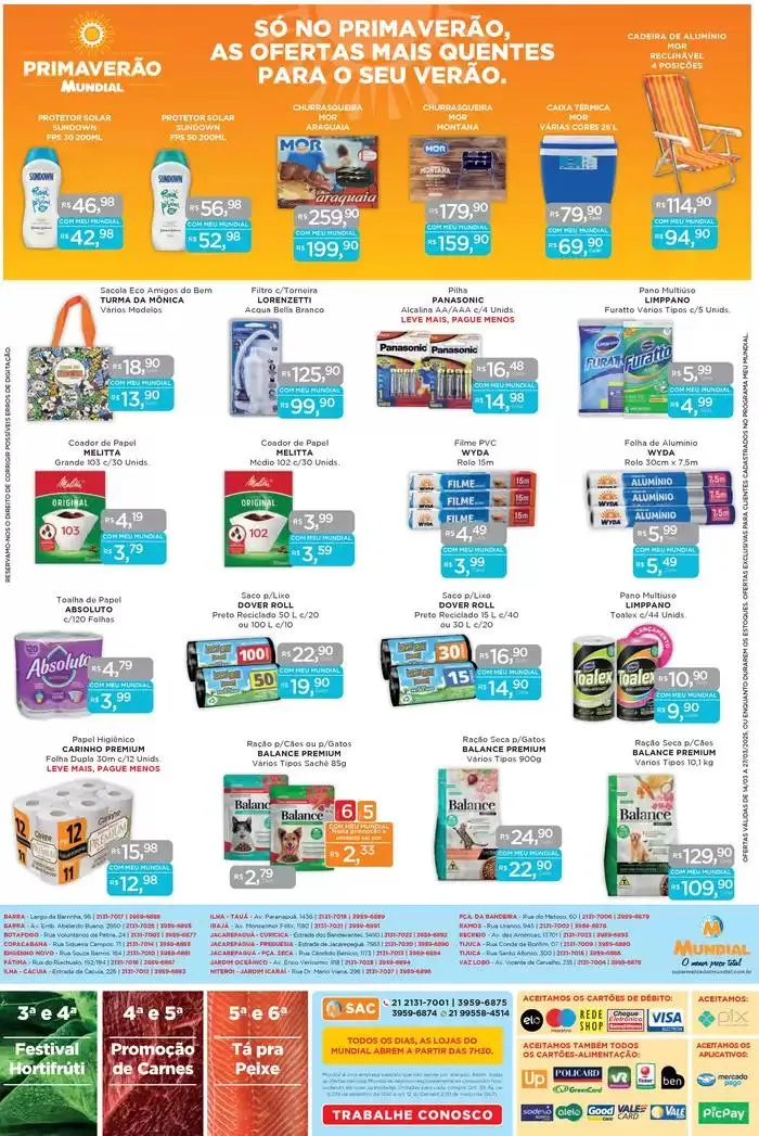 Encarte de Ofertas Supermercados Mundial 14 de março até 27 de março 2025 - Pagina 12