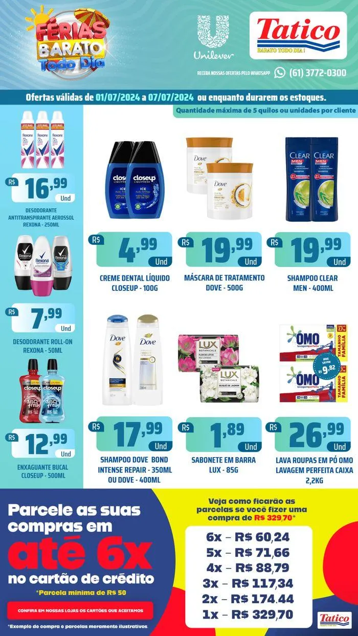 Encarte de Ofertas Tatico 1 de julho até 7 de julho 2024 - Pagina 9