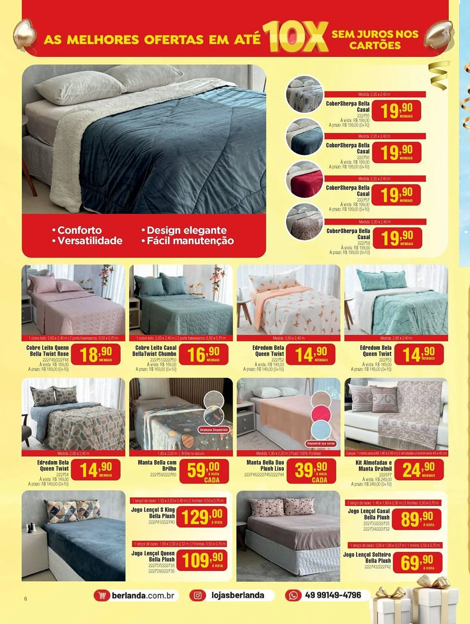 Encarte de Catálogo Berlanda 23 de junho até 4 de julho 2025 - Pagina 6