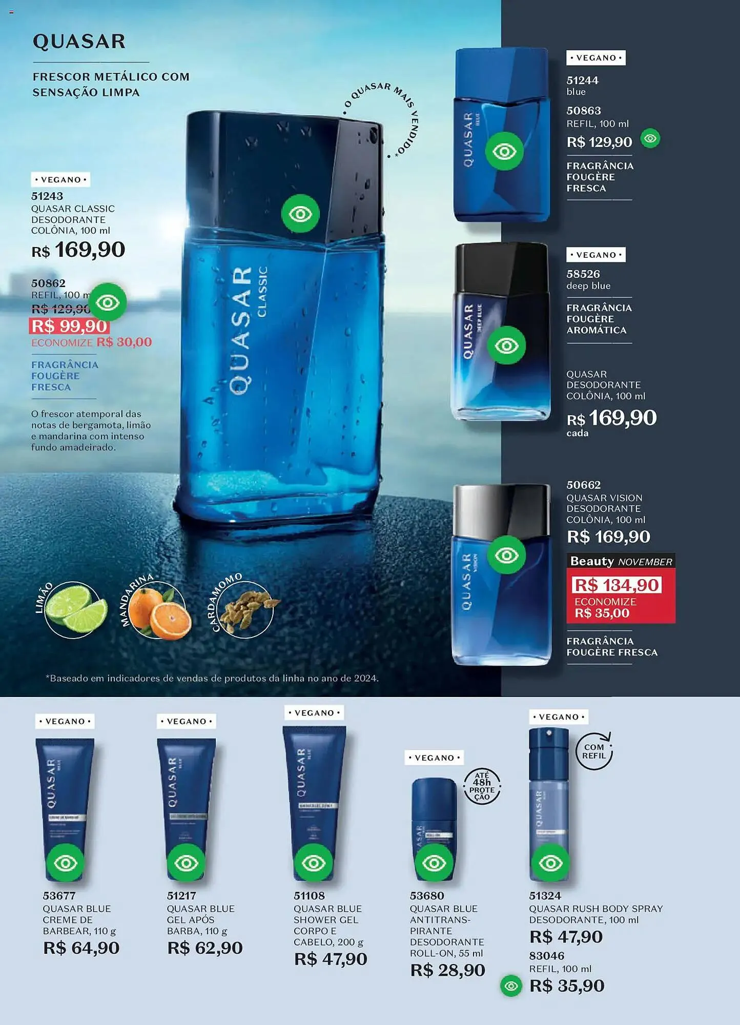 Encarte de Catálogo O Boticário 3 de novembro até 30 de novembro 2025 - Pagina 54