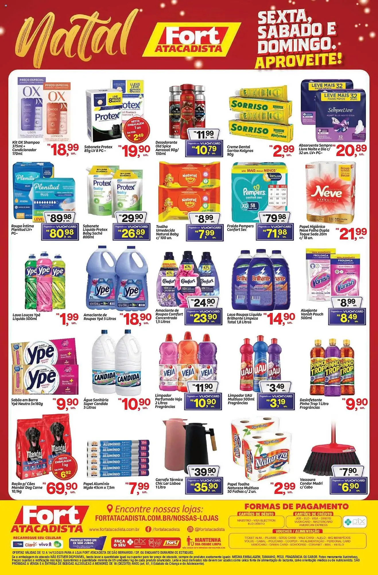 Encarte de Tabloide Fort Atacadista 12 de dezembro até 14 de dezembro 2025 - Pagina 4