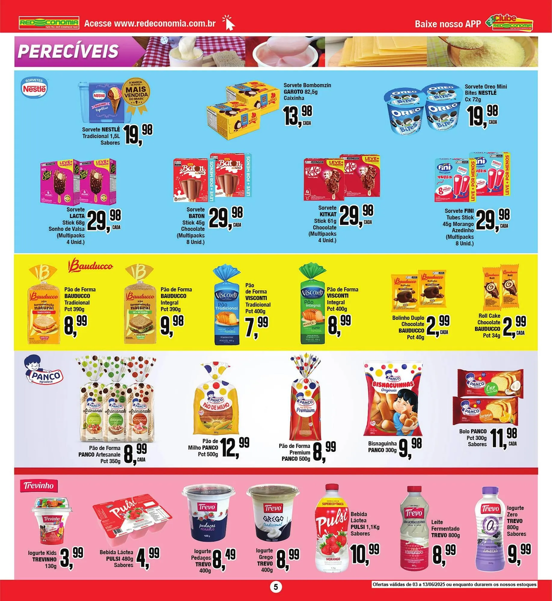 Encarte de Catálogo Rede Economia 4 de junho até 14 de junho 2025 - Pagina 5