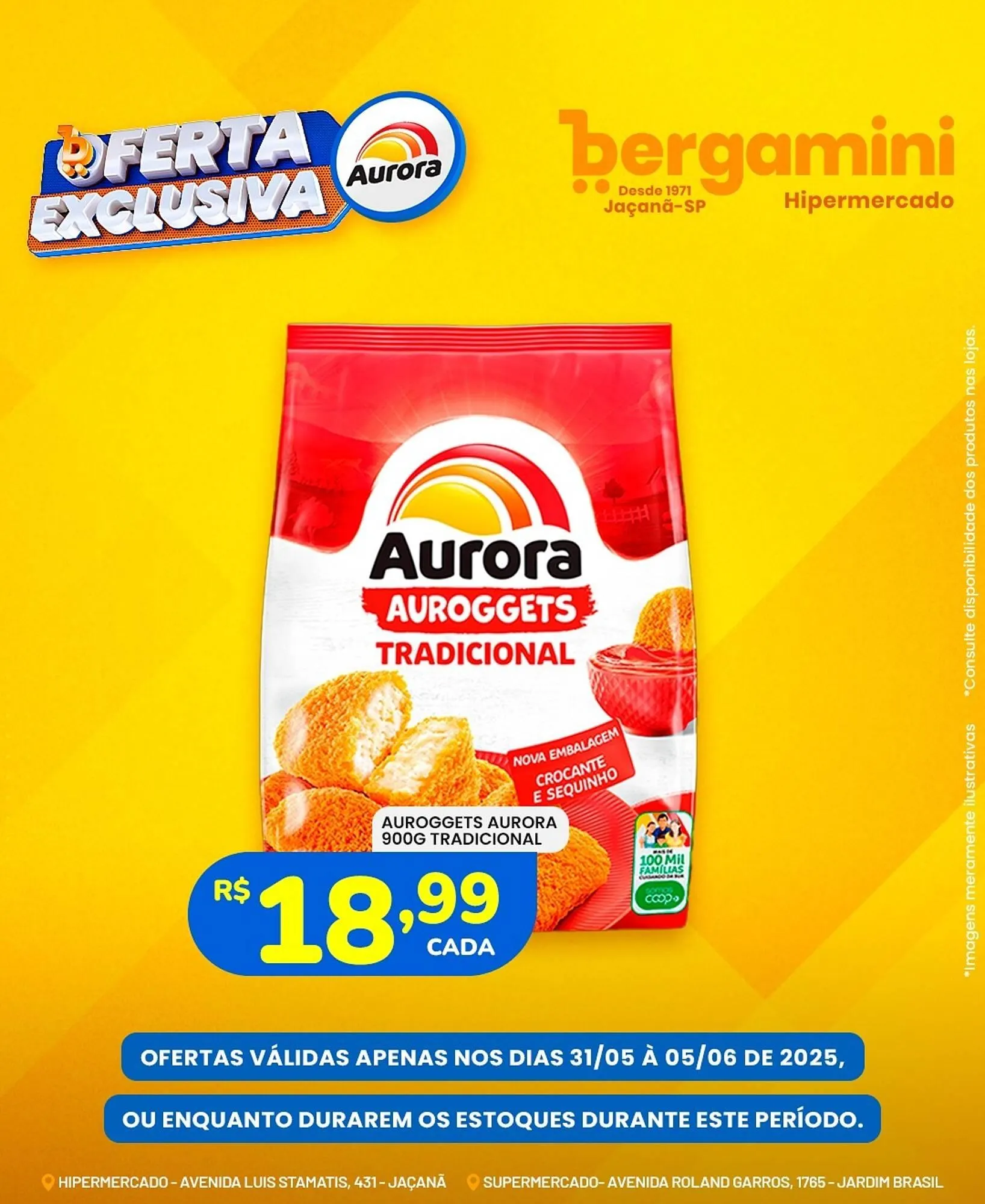 Encarte de Catálogo Supermercado Bergamini 31 de maio até 5 de junho 2025 - Pagina 1