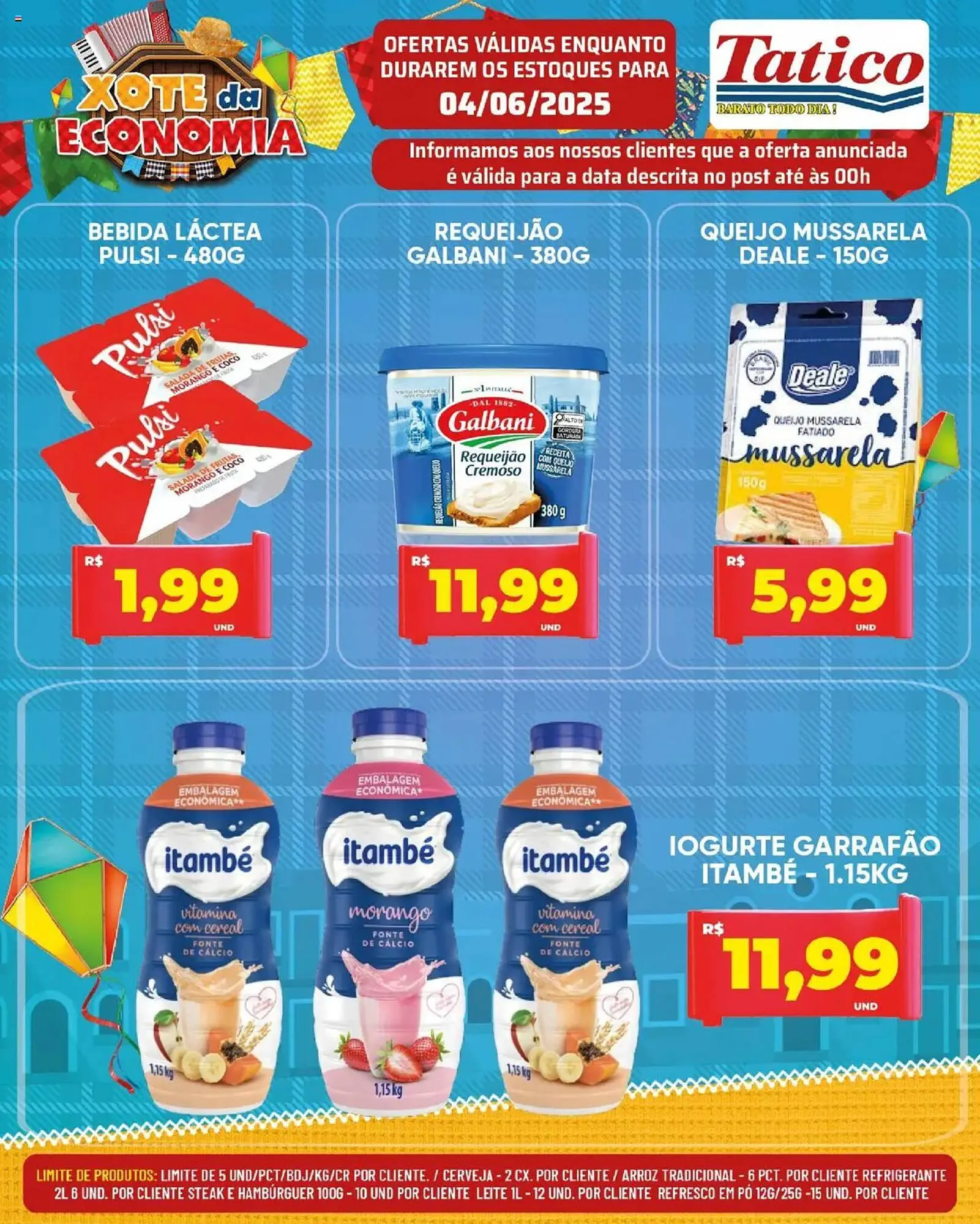 Encarte de Catálogo Tatico 5 de junho até 8 de junho 2025 - Pagina 32
