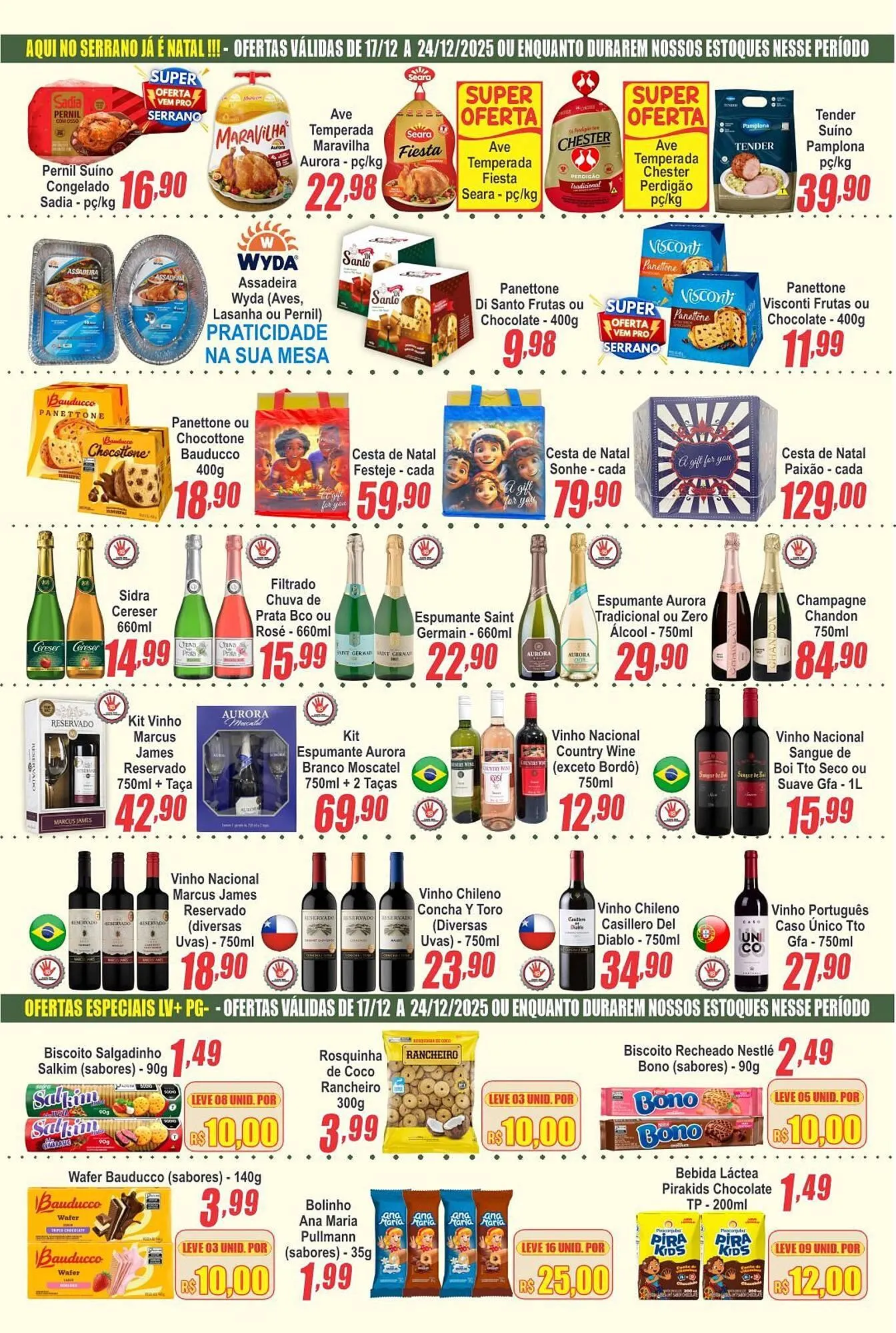 Encarte de Catálogo Serrano Supermercado 17 de dezembro até 18 de dezembro 2025 - Pagina 5