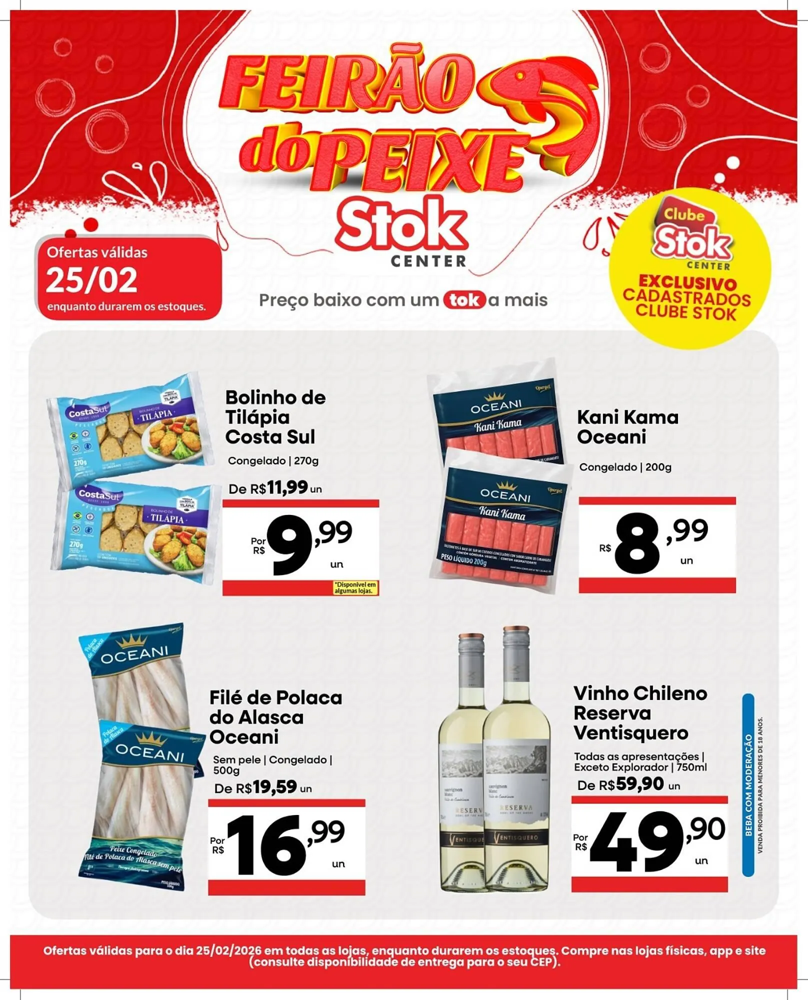 Encarte de Encarte Stok Center 25 de fevereiro até 25 de fevereiro 2026 - Pagina 1