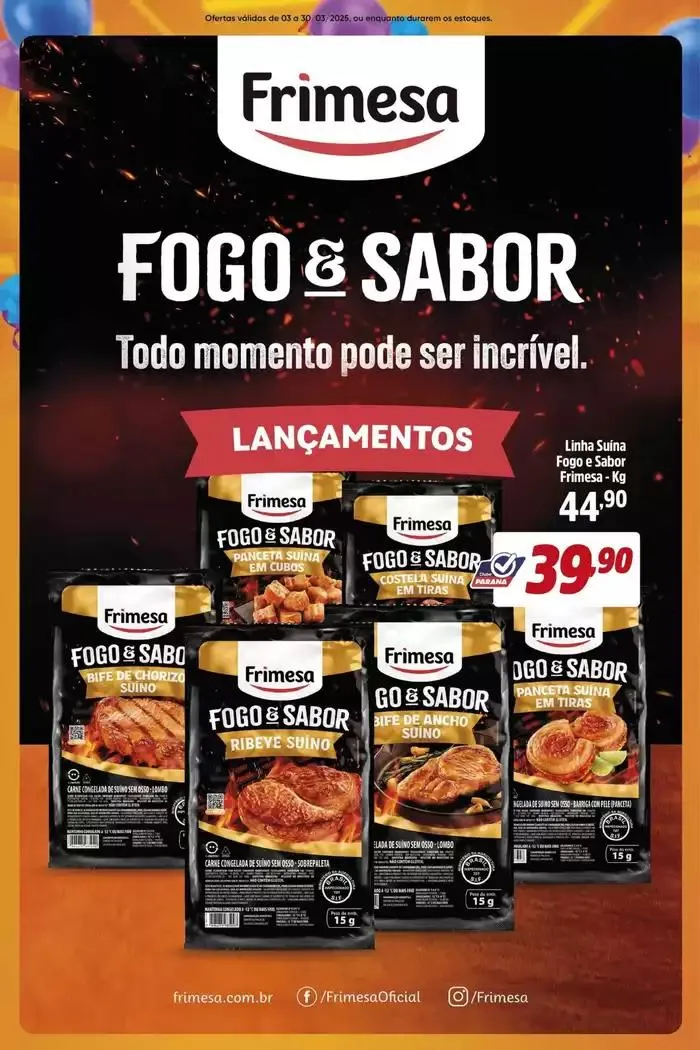 Encarte de Encarte Paraná Supermercados 18 de janeiro até 15 de março 2025 - Pagina 3