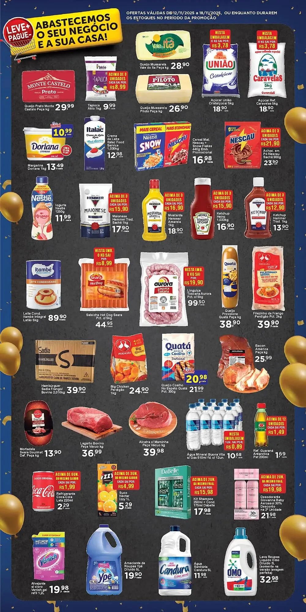 Encarte de Folheto Rossi Supermercado 15 de novembro até 18 de novembro 2025 - Pagina 3