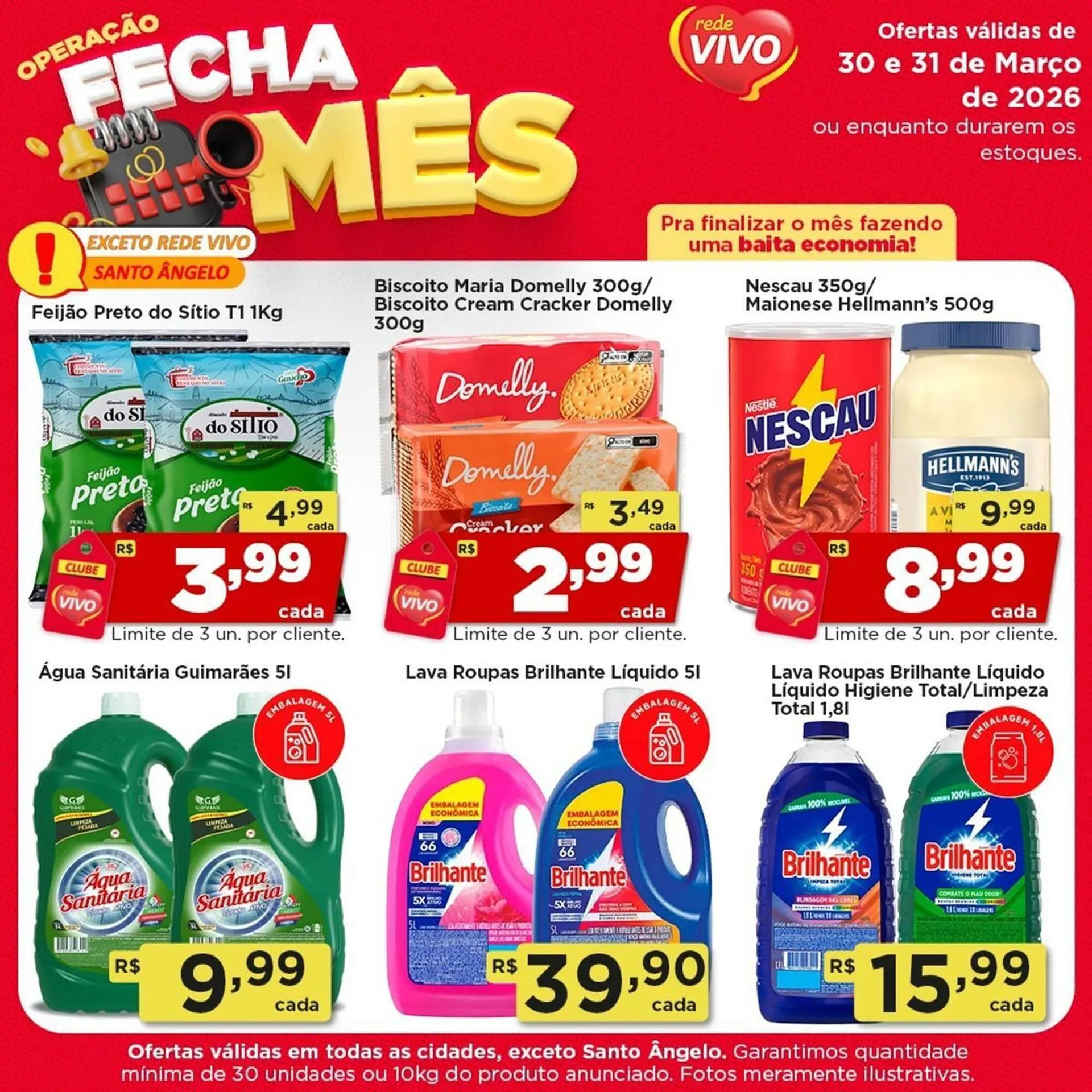 Encarte de Encarte Rede Vivo 30 de março até 31 de março 2026 - Pagina 1