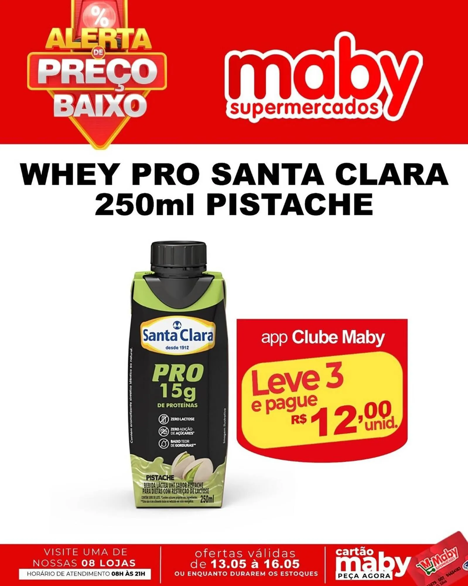 Encarte de Catálogo Maby Supermercados 13 de maio até 16 de maio 2026 - Pagina 1