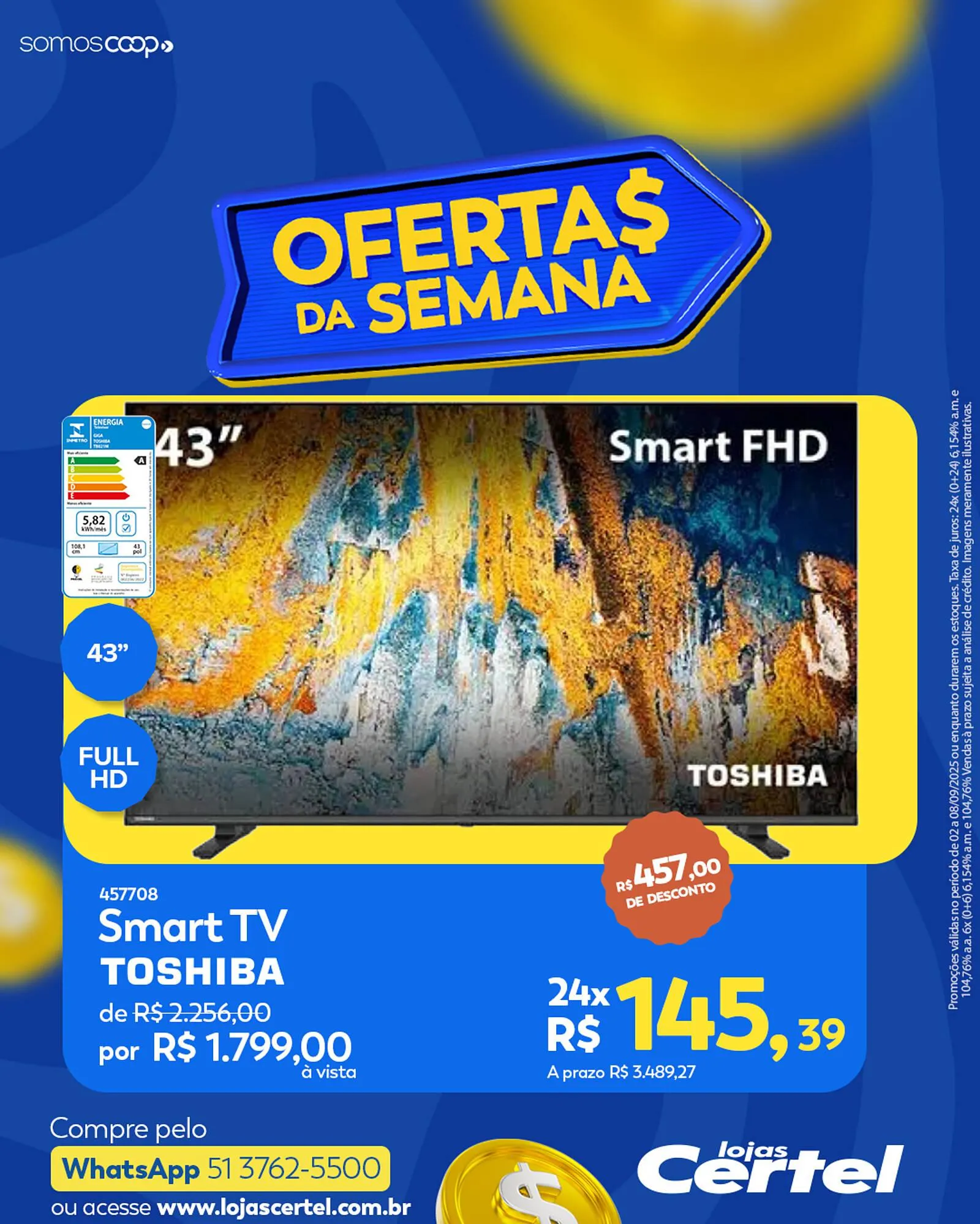 Encarte de Folheto Lojas Certel 2 de setembro até 8 de setembro 2025 - Pagina 4