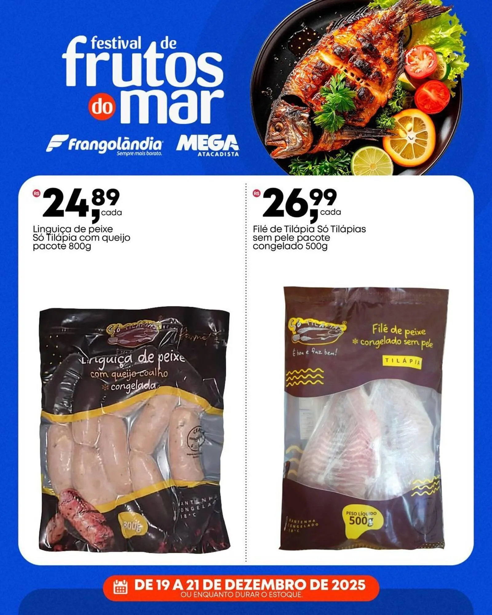 Encarte de Encarte Frangolândia 19 de dezembro até 21 de dezembro 2025 - Pagina 1