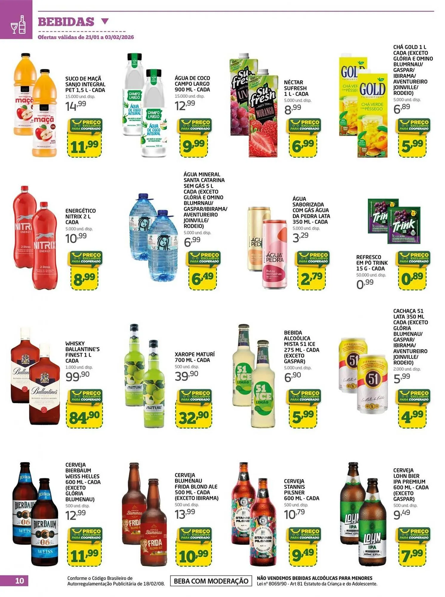 Encarte de Tabloide Cooper 21 de janeiro até 3 de fevereiro 2026 - Pagina 10