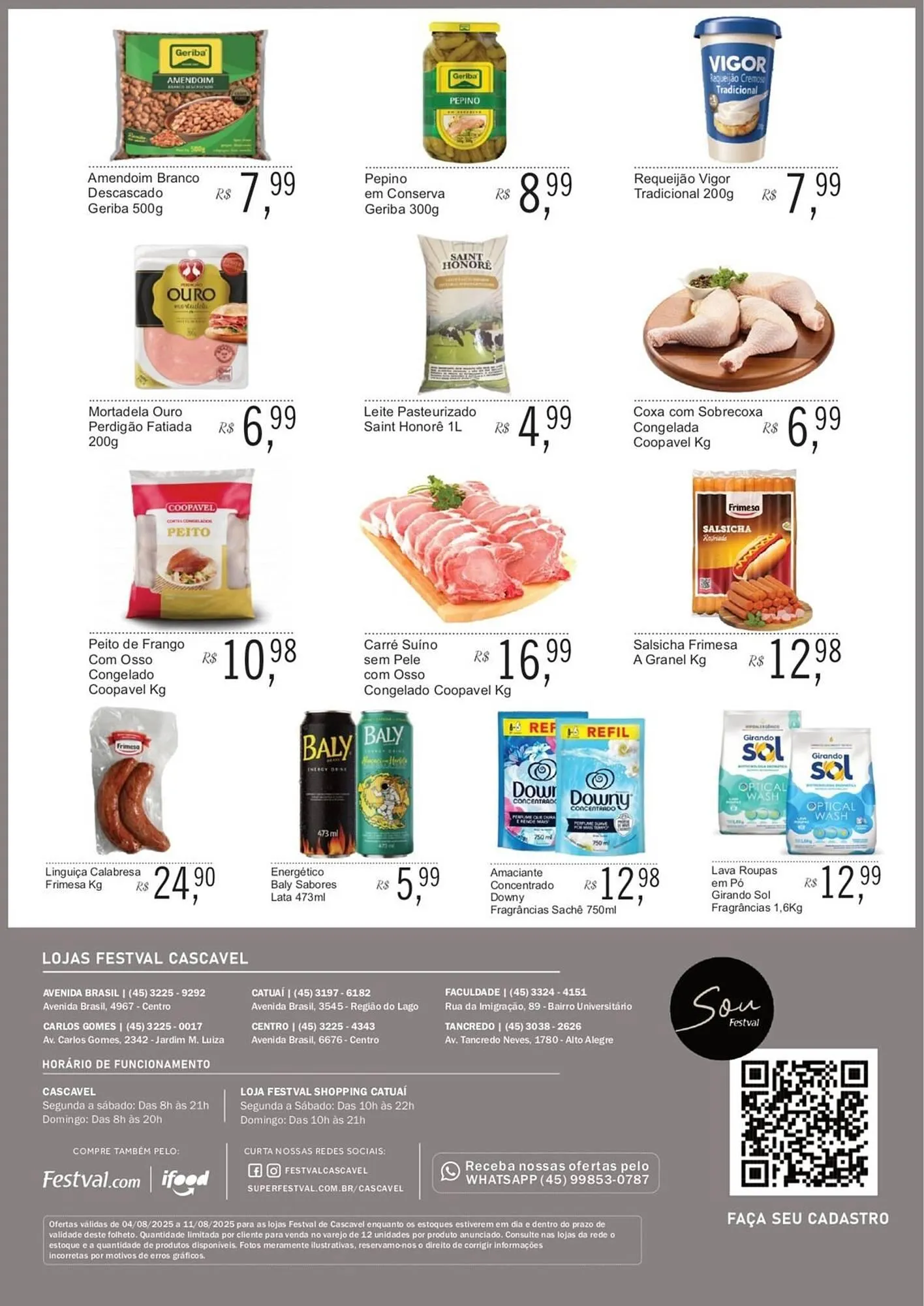 Encarte de Catálogo Festval 4 de agosto até 11 de agosto 2025 - Pagina 2